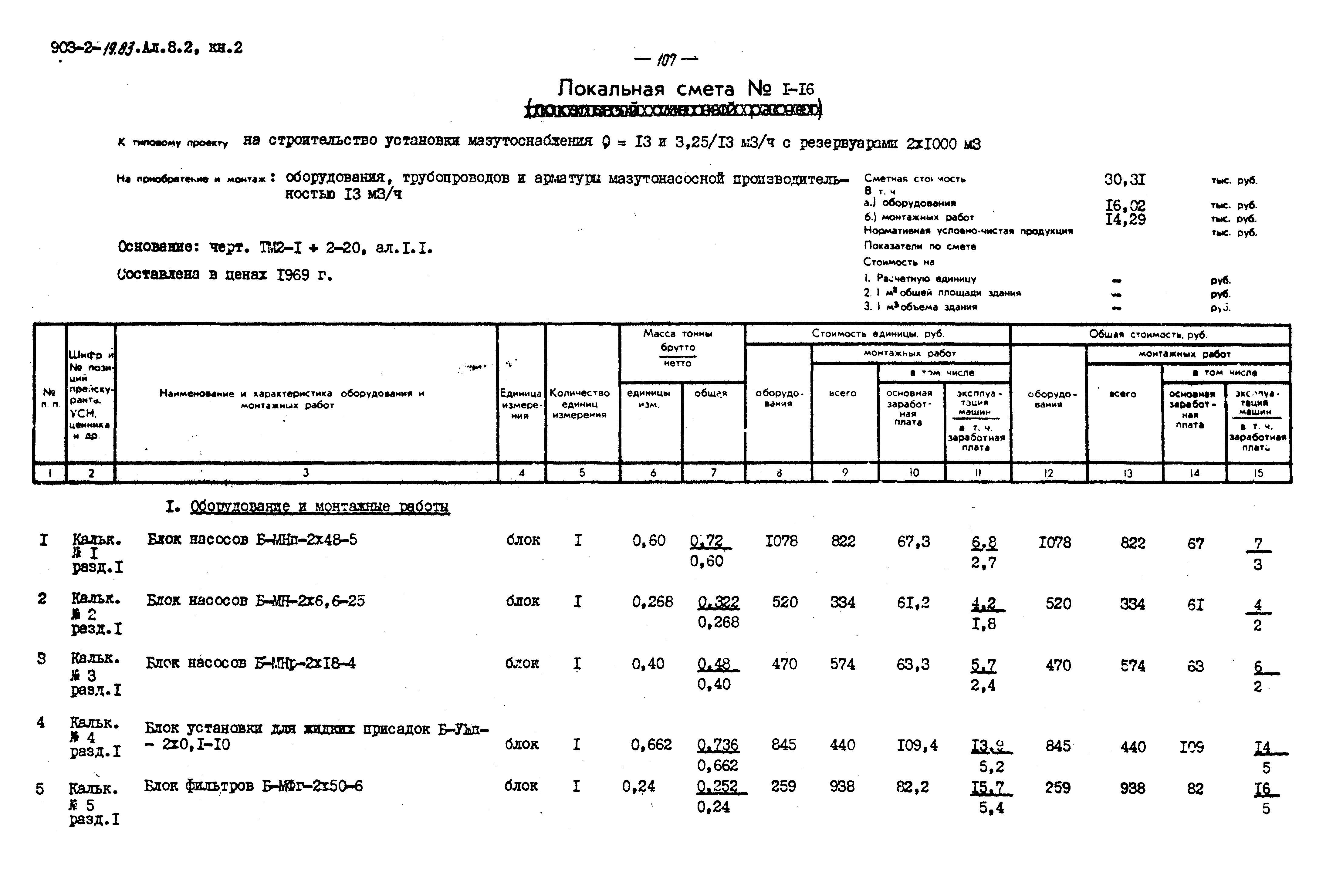 Типовой проект 903-2-19.83