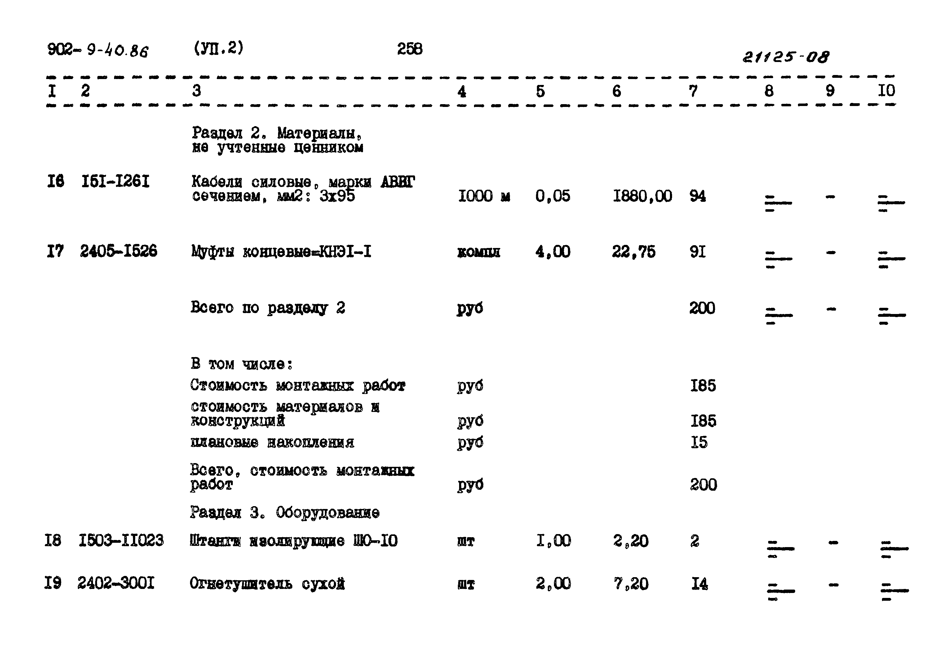 Типовой проект 902-9-40.86