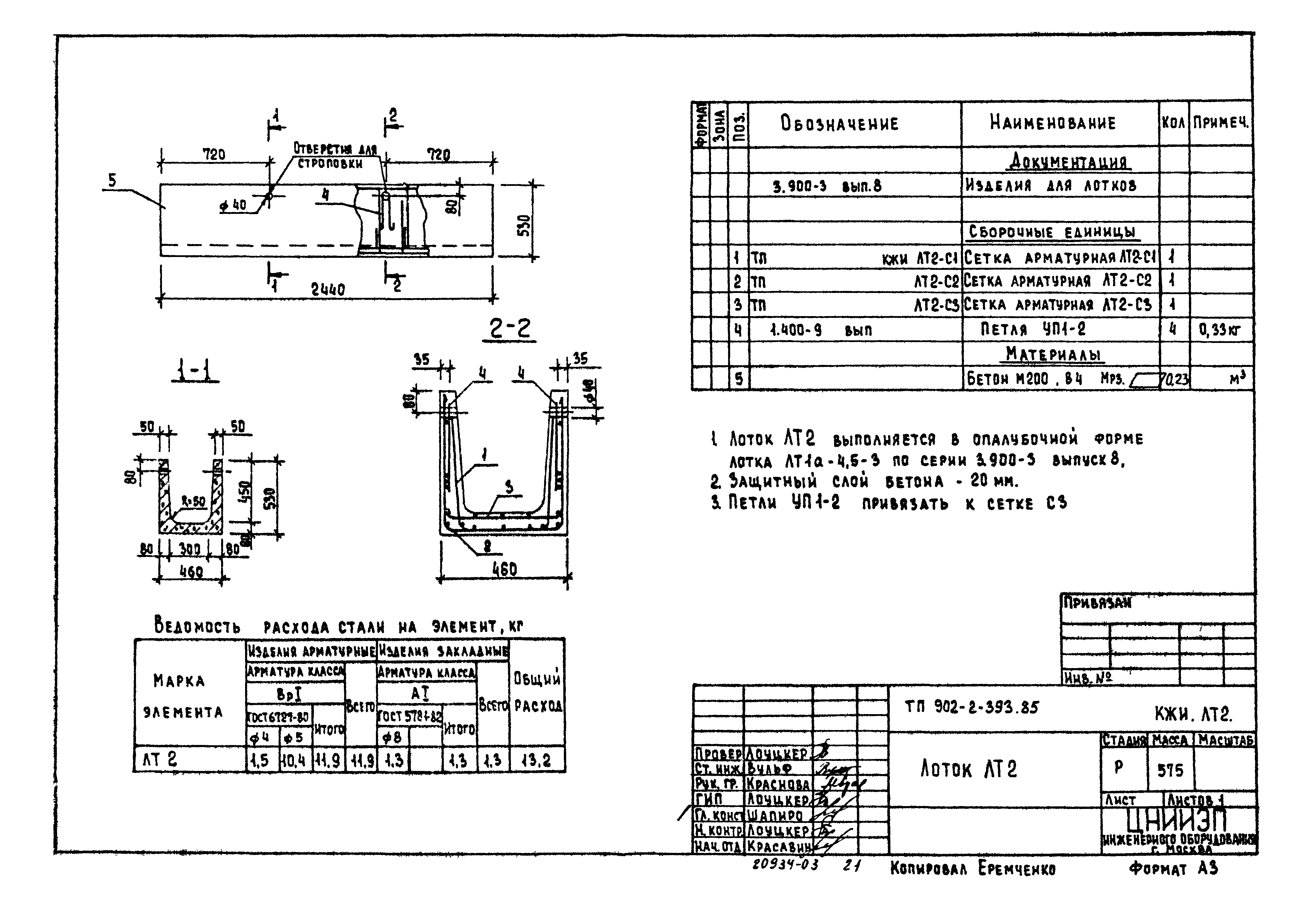 Типовой проект 902-2-393.85