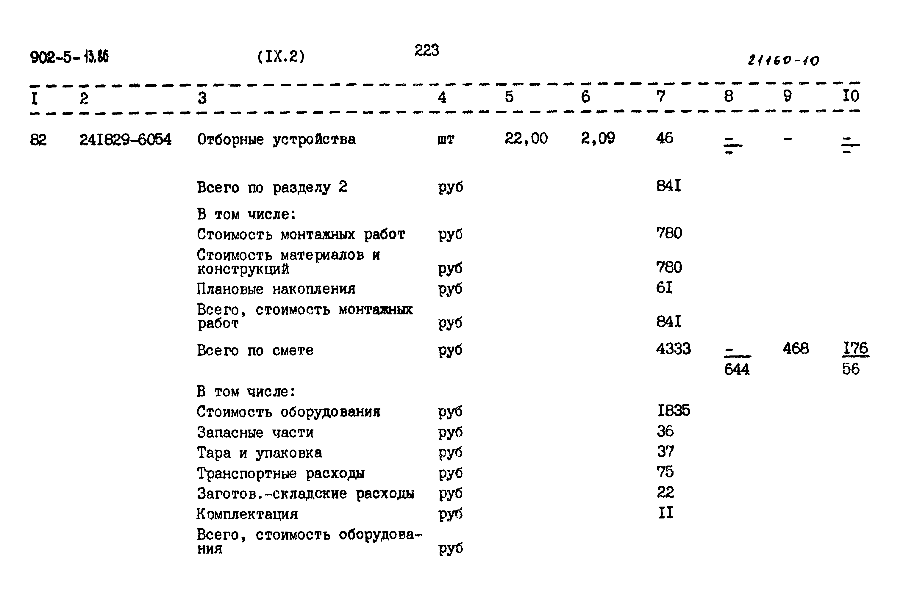 Типовой проект 902-5-13.86