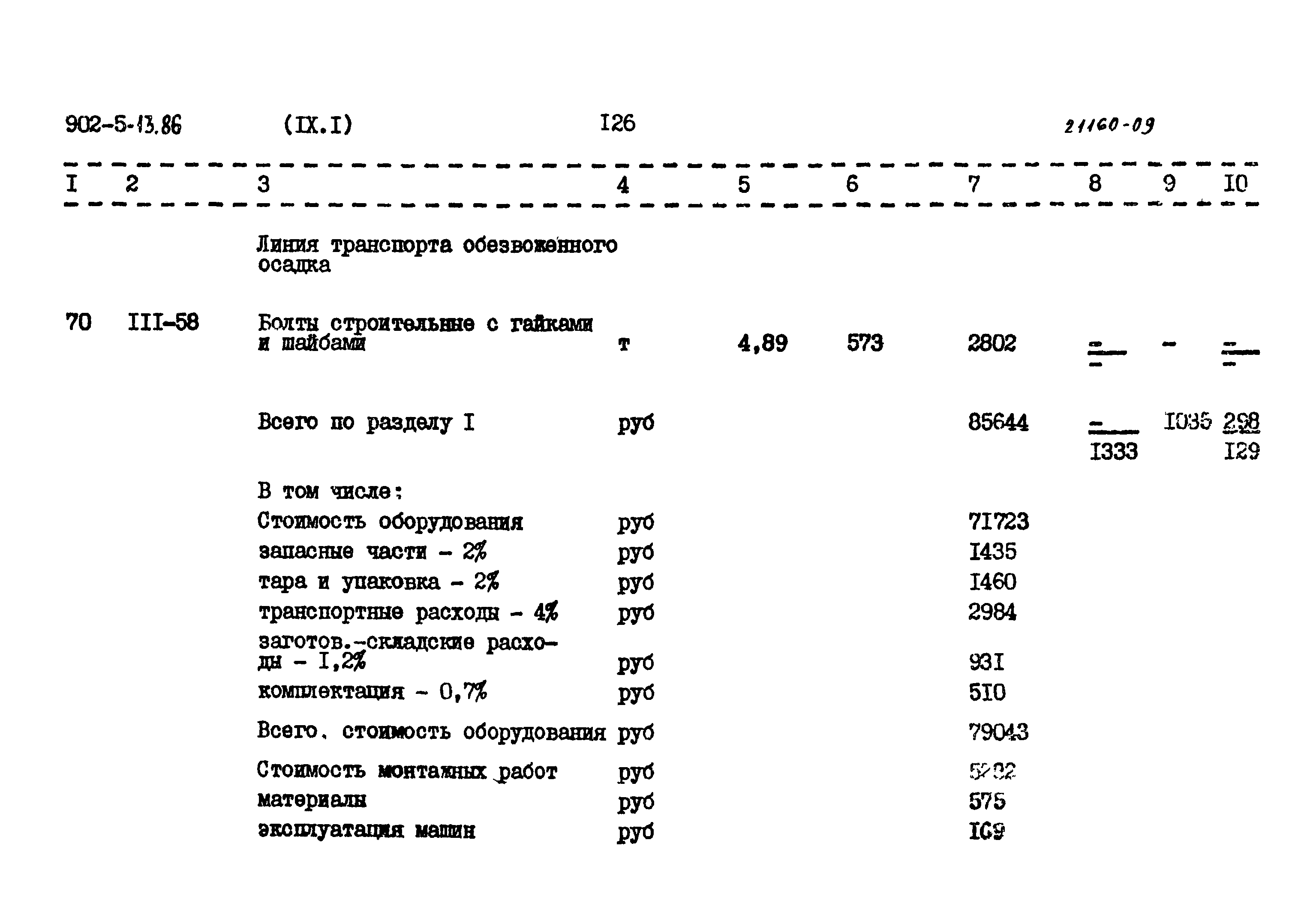 Типовой проект 902-5-13.86