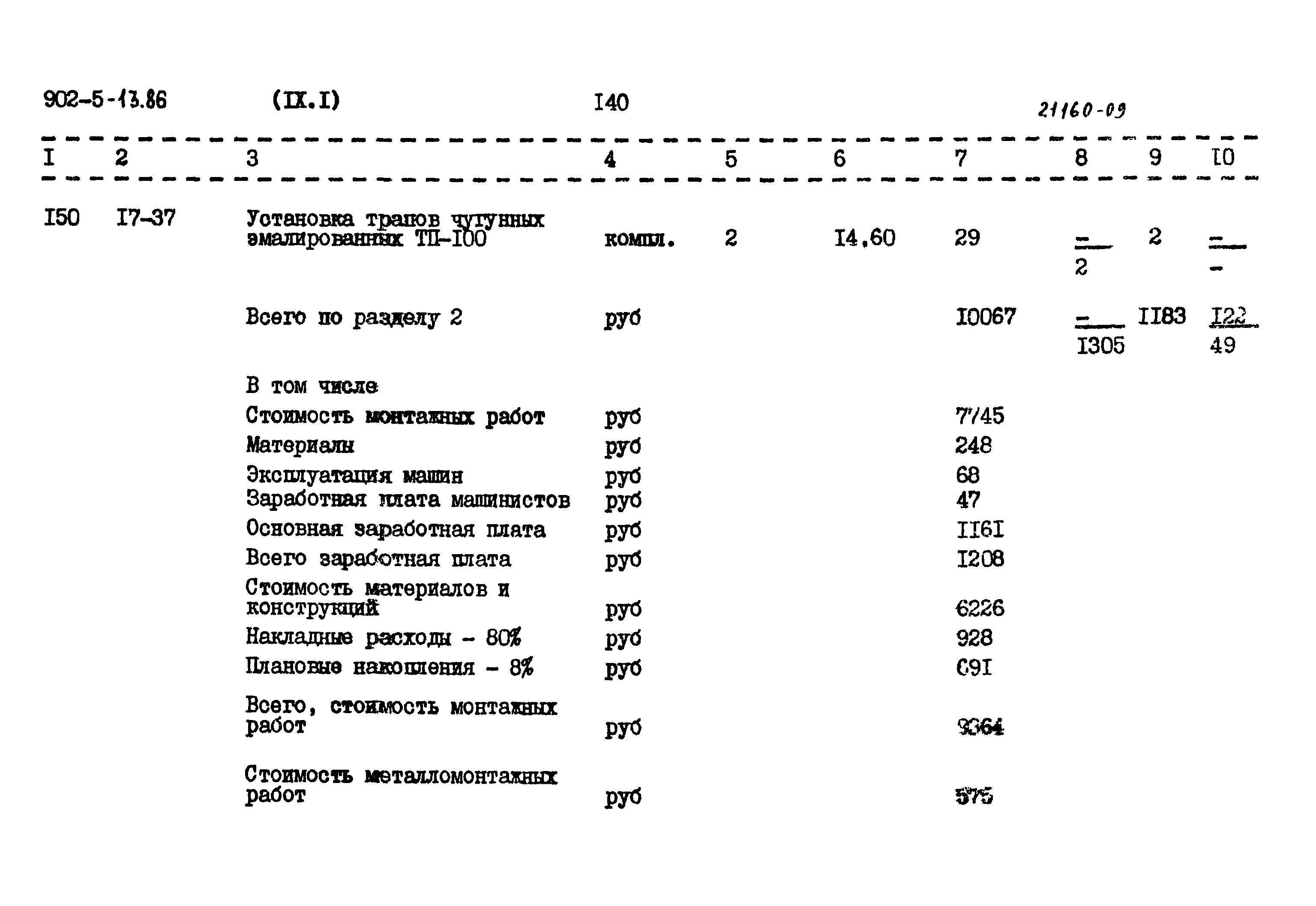 Типовой проект 902-5-13.86