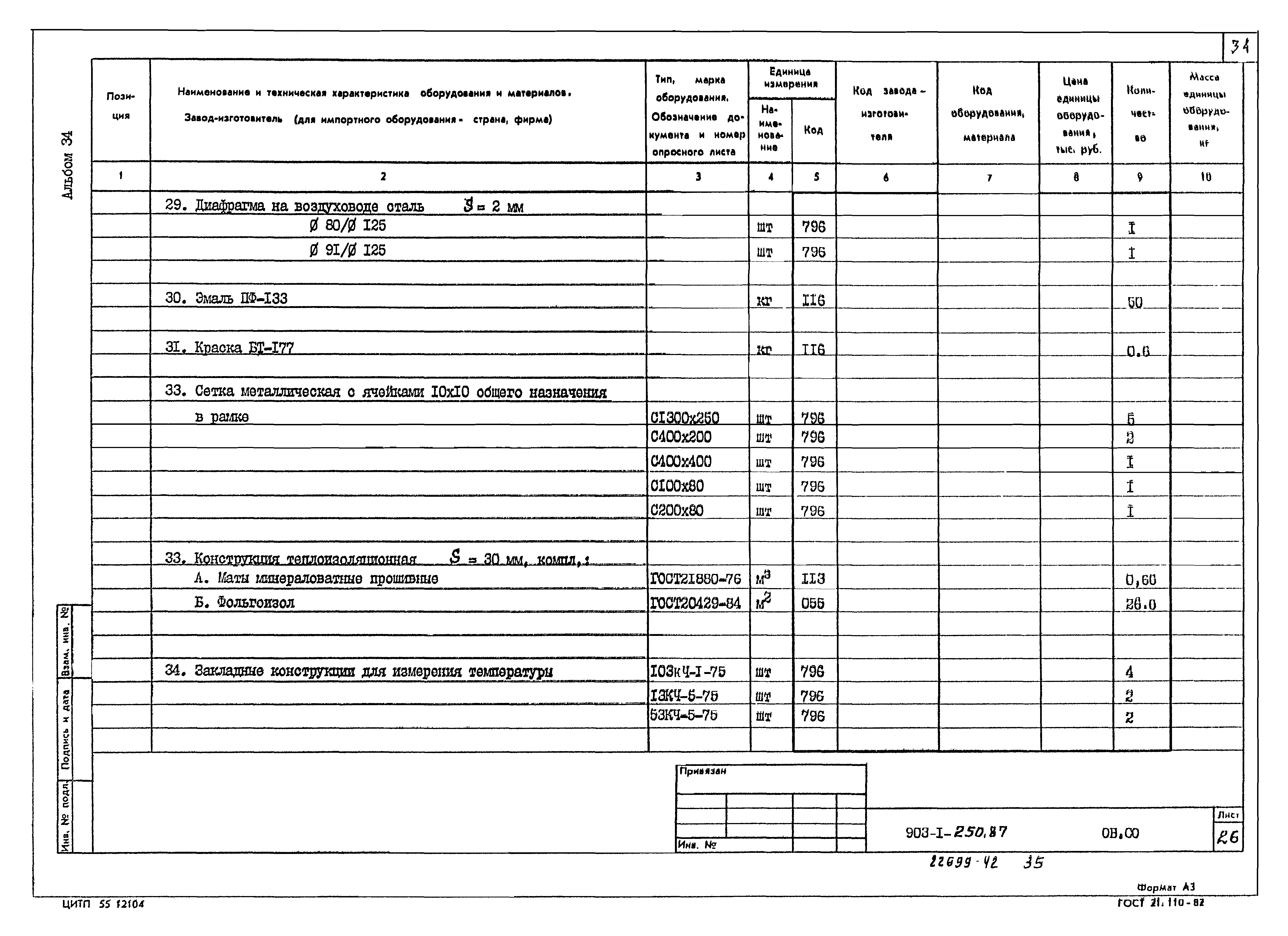 Типовой проект 903-1-250.87