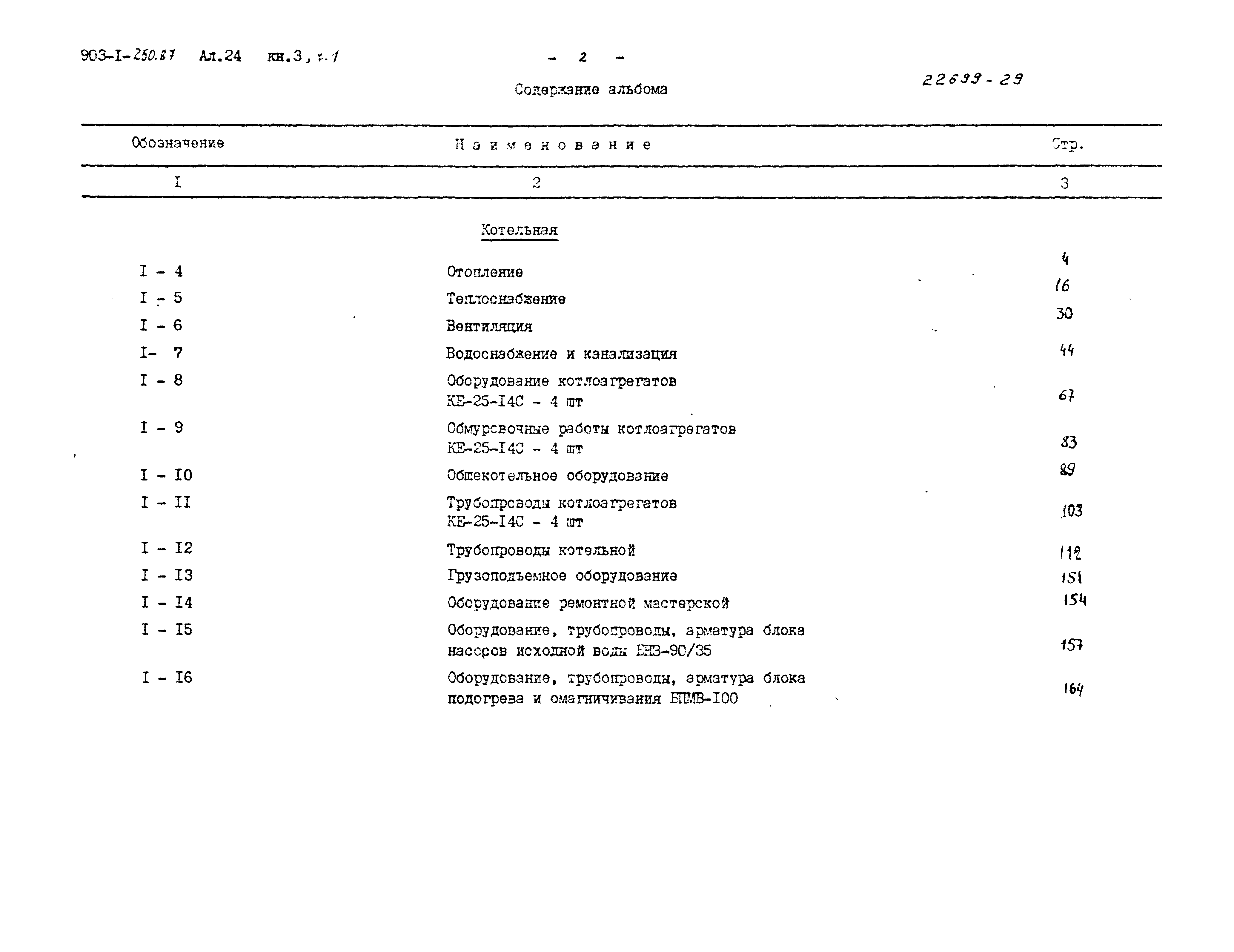 Типовой проект 903-1-250.87