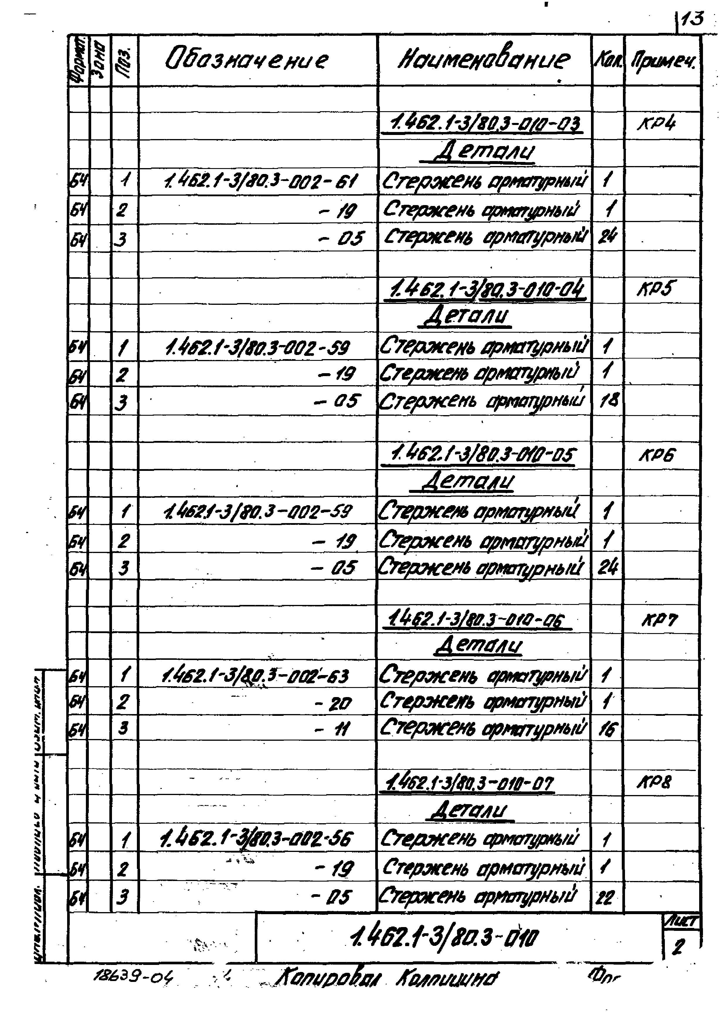 Серия 1.462.1-3/80