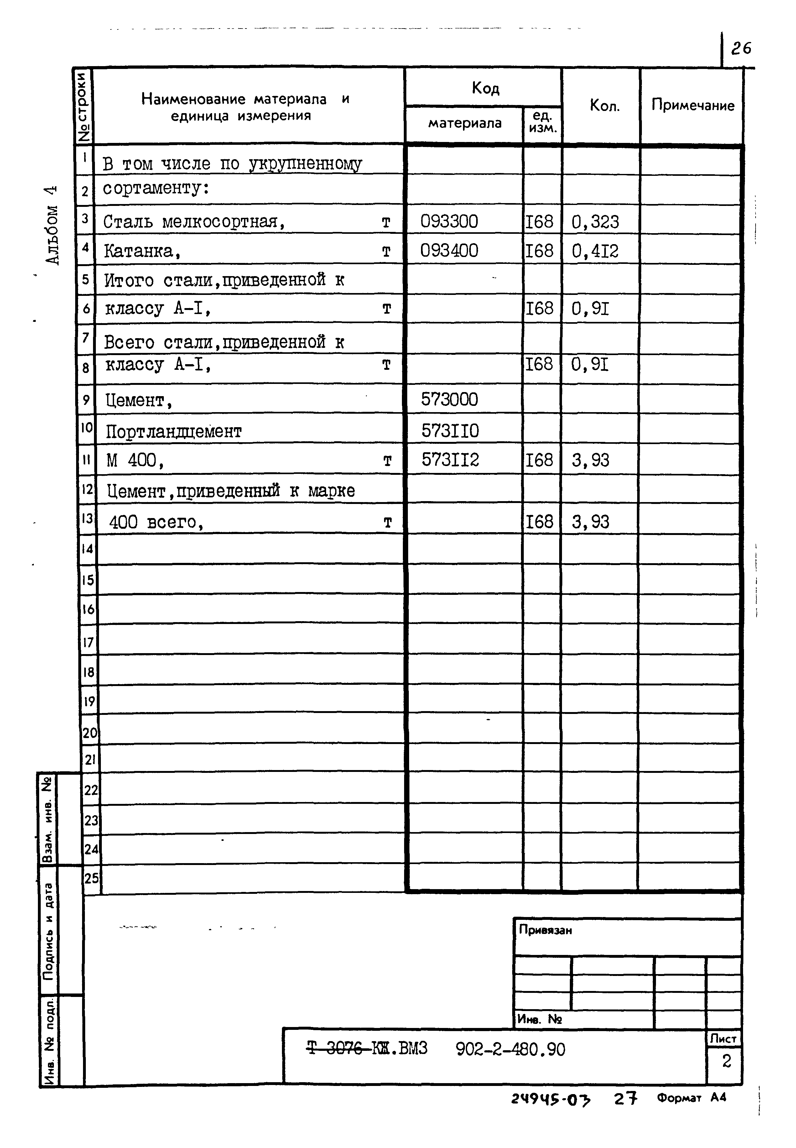 Типовой проект 902-2-480.90