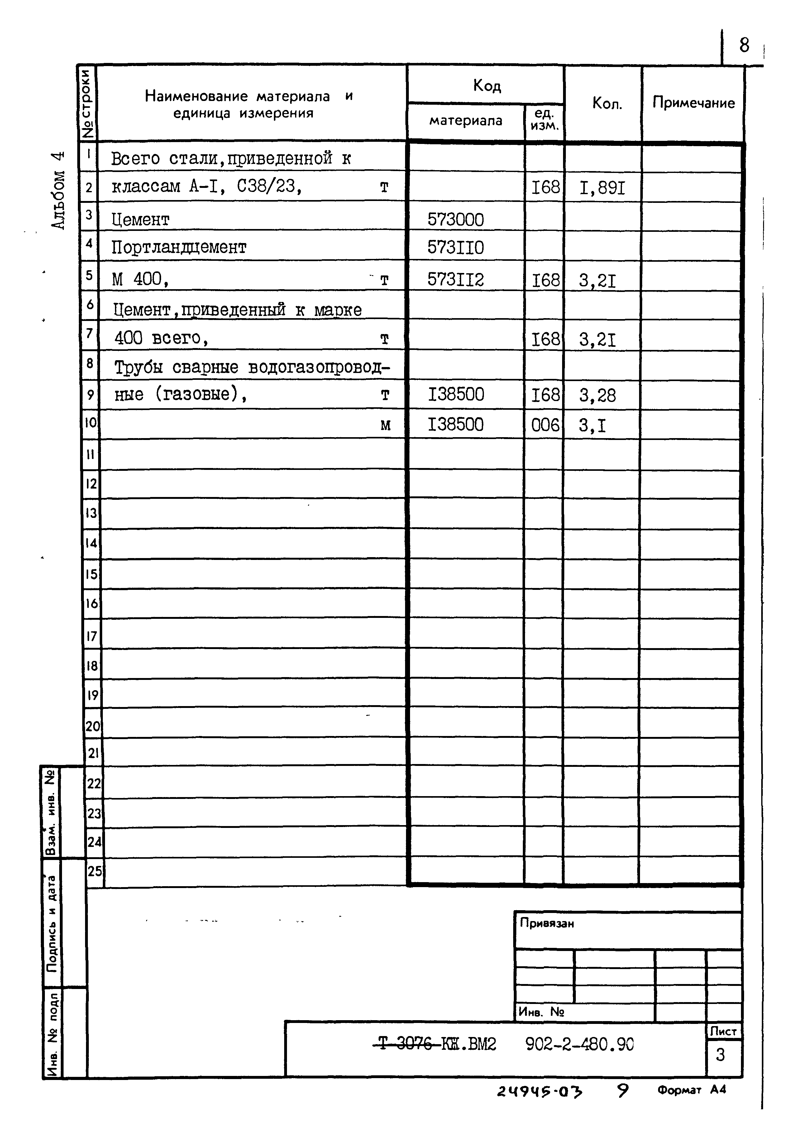 Типовой проект 902-2-480.90