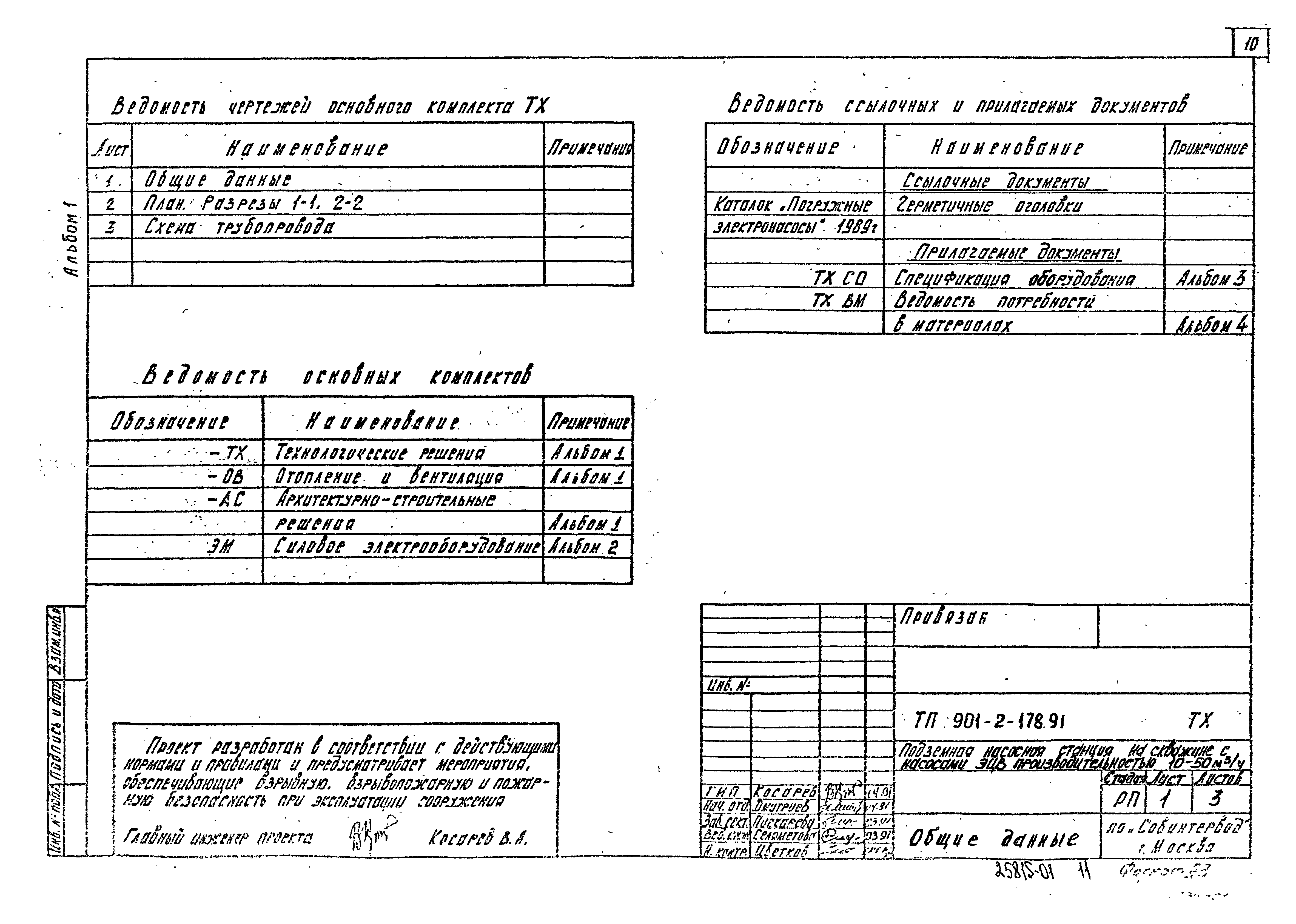 Типовой проект 901-2-178.91