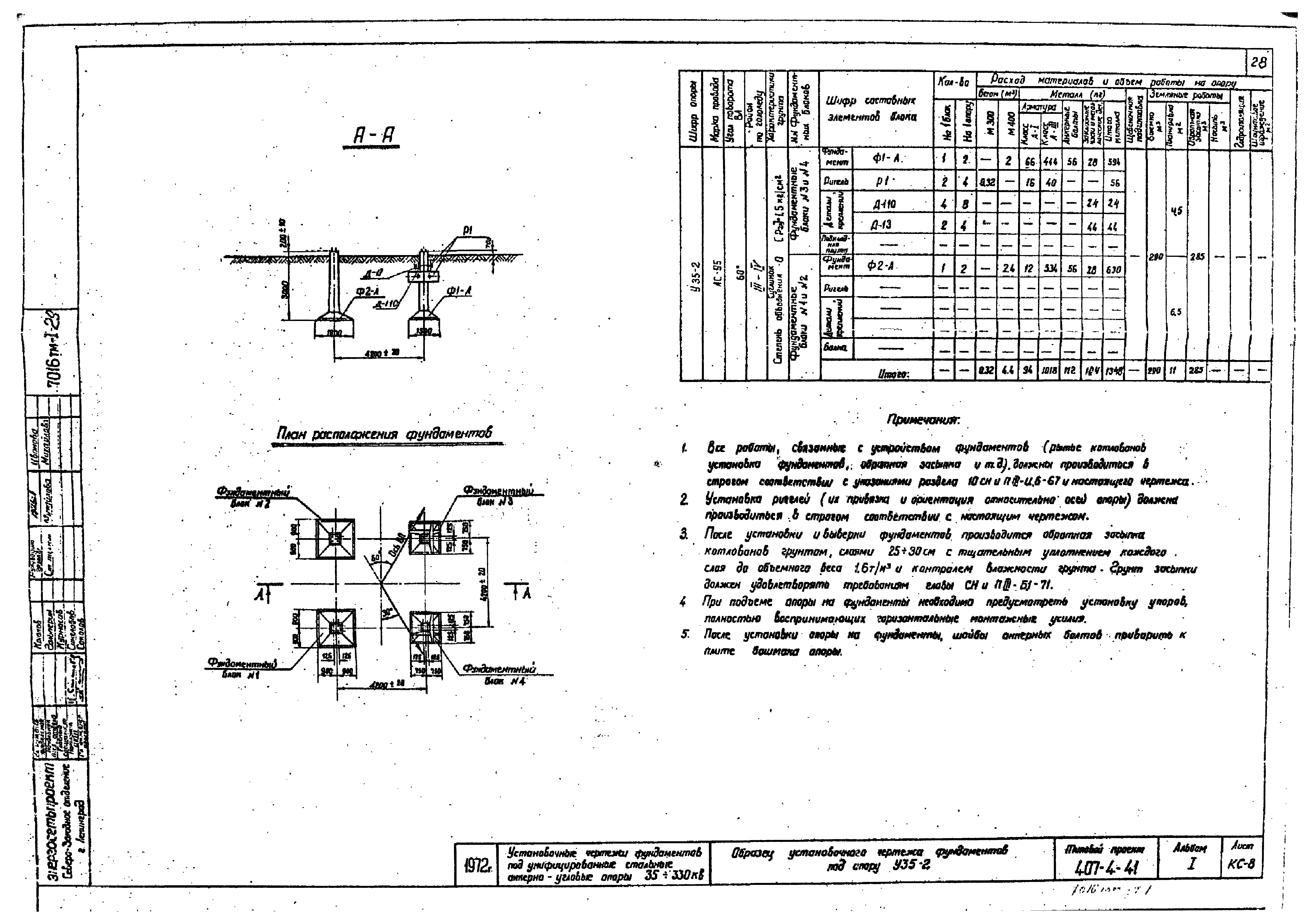 Типовой проект 407-4-41