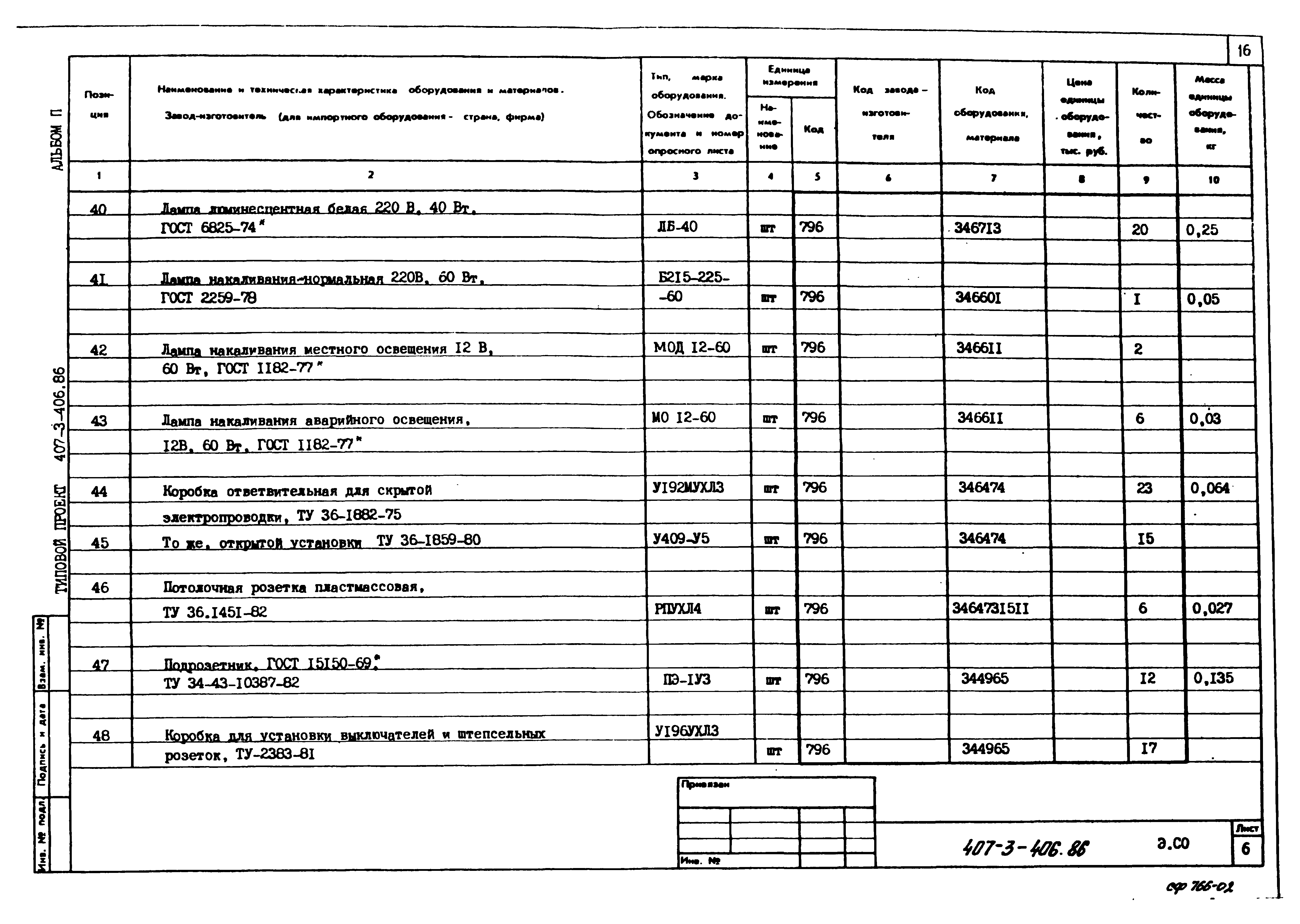 Типовой проект 407-3-406.86