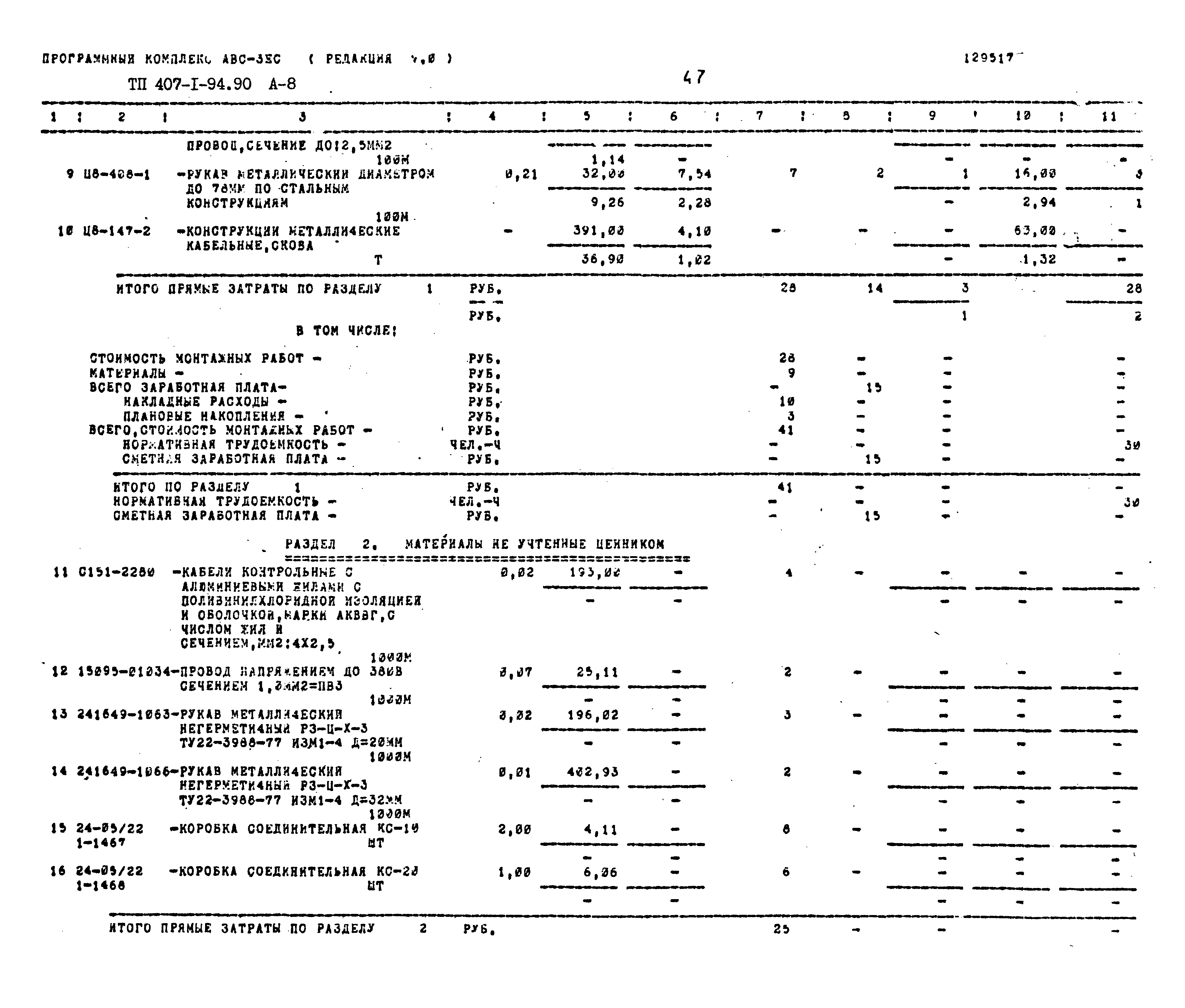 Типовой проект 407-1-94.90