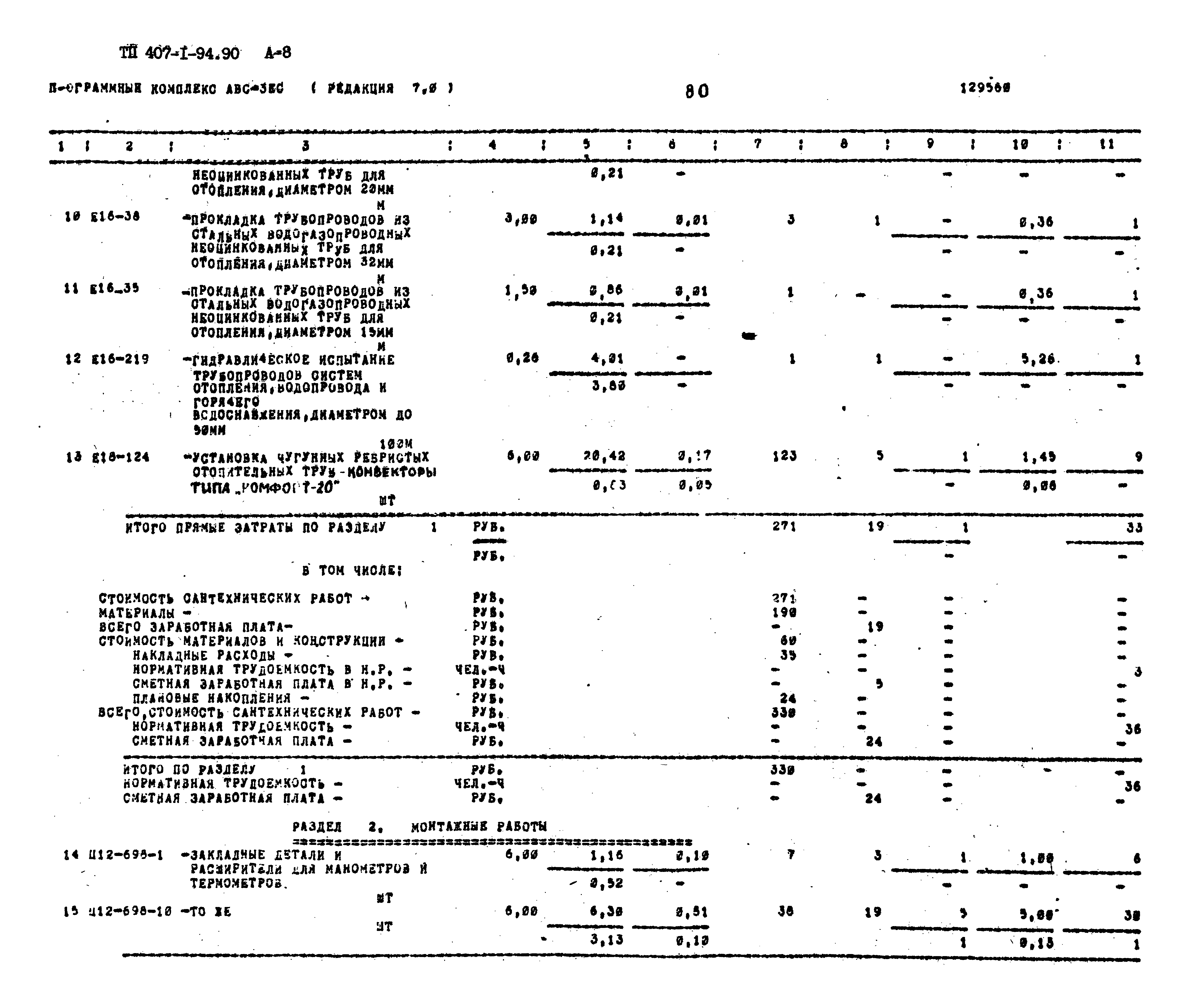 Типовой проект 407-1-94.90