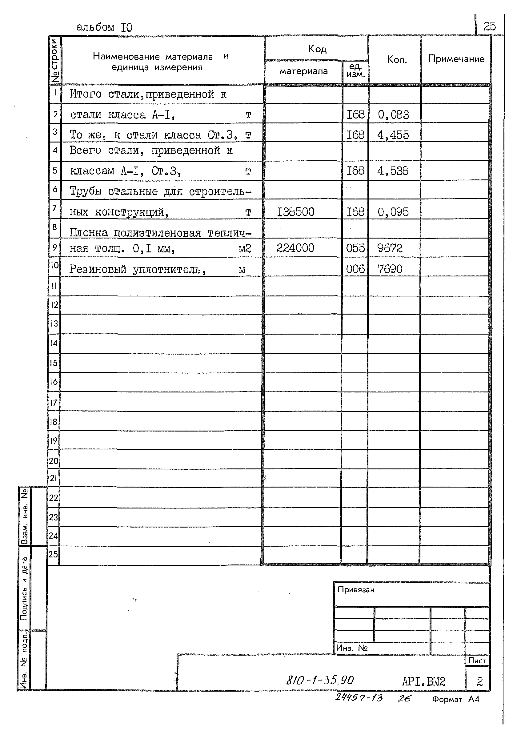 Типовой проект 810-1-35.90