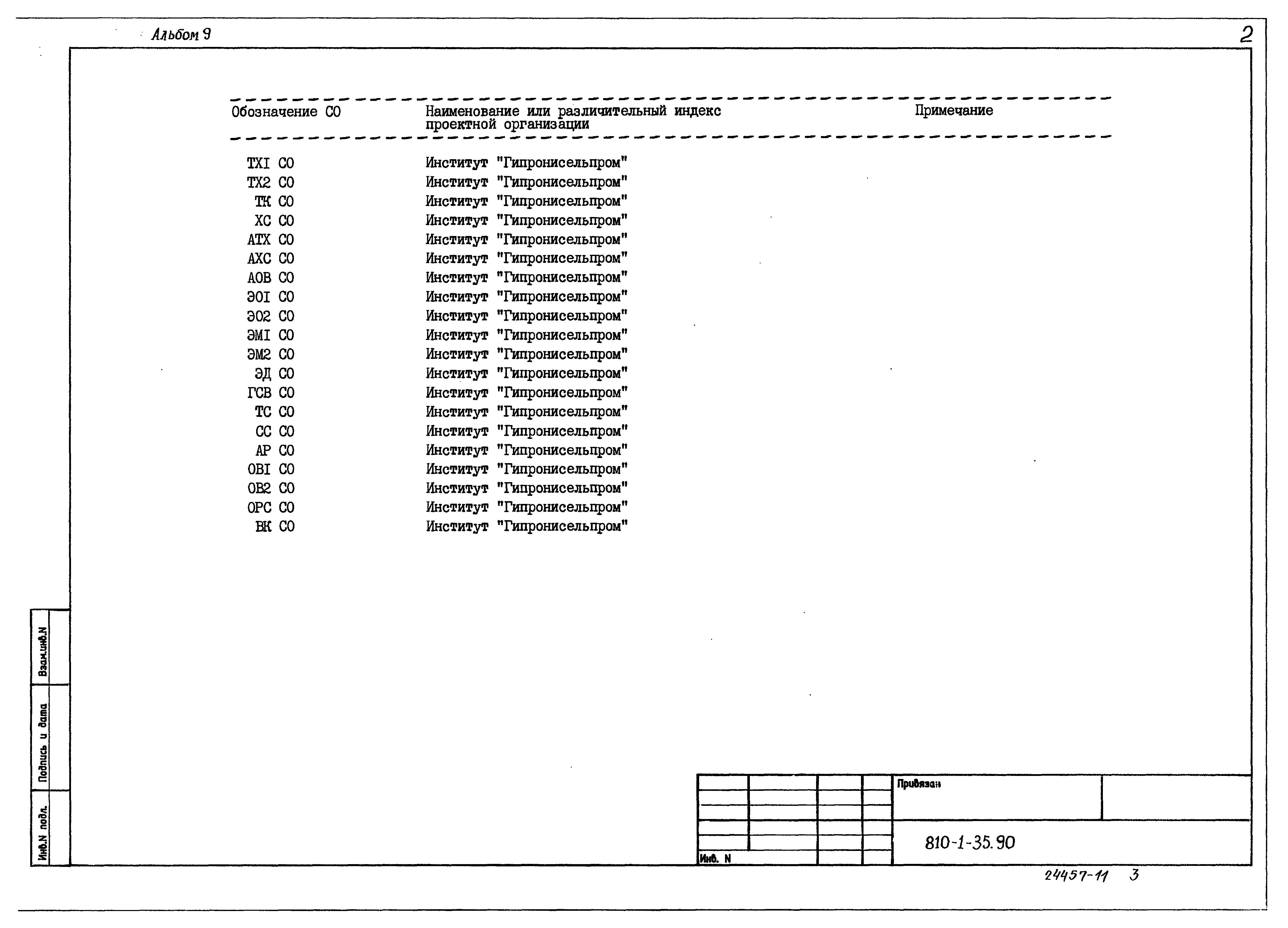 Типовой проект 810-1-35.90