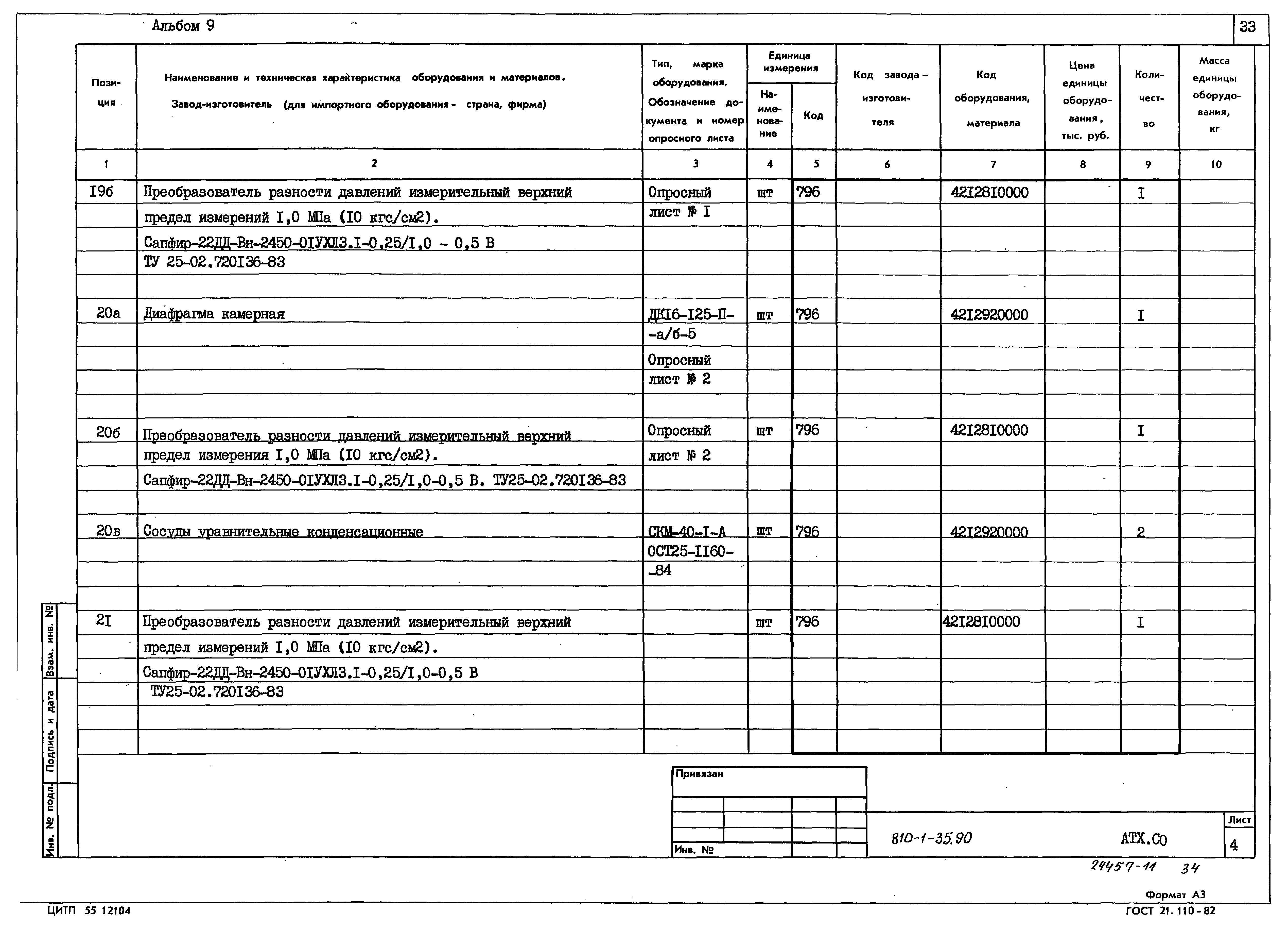 Типовой проект 810-1-35.90