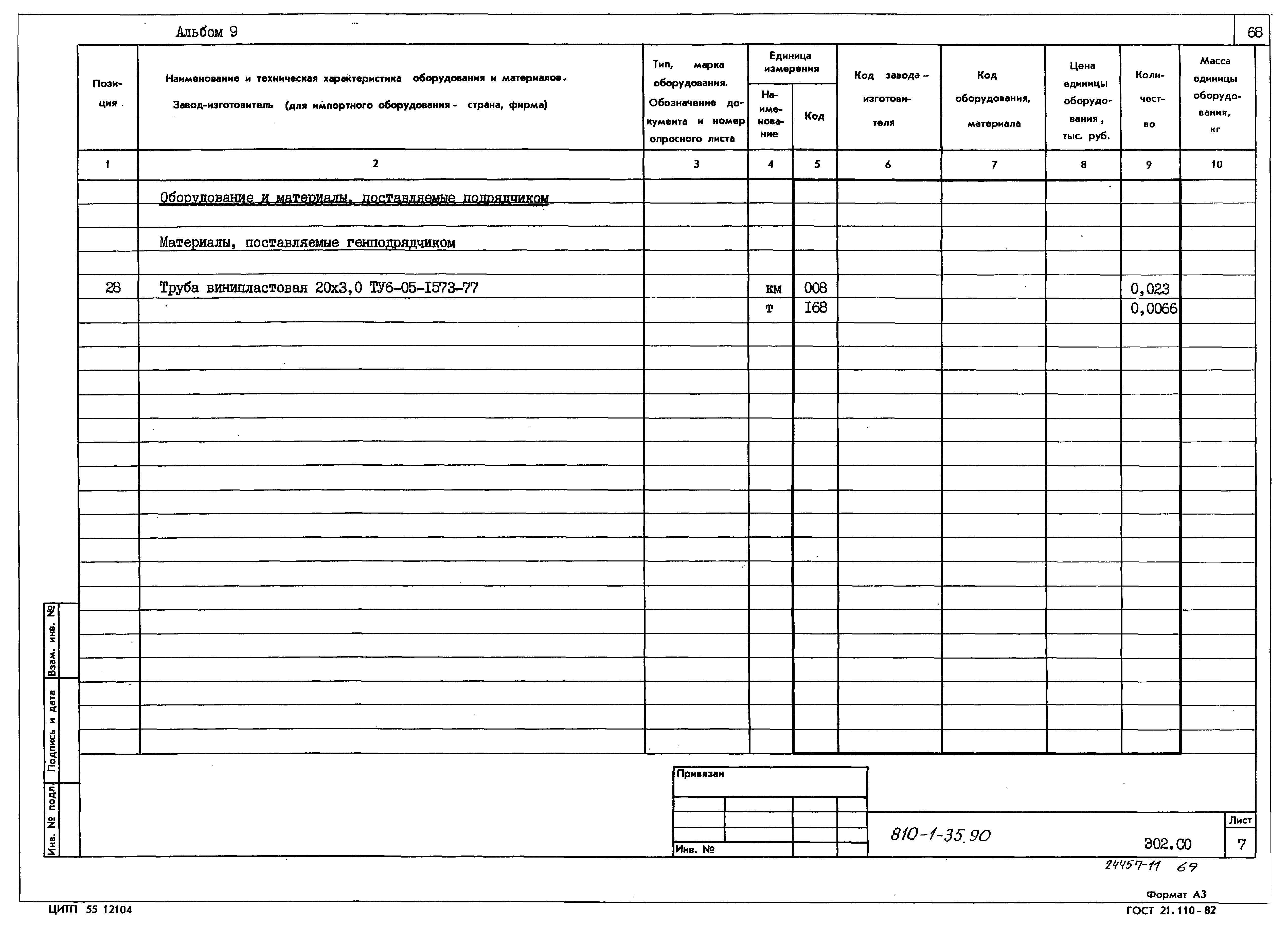 Типовой проект 810-1-35.90