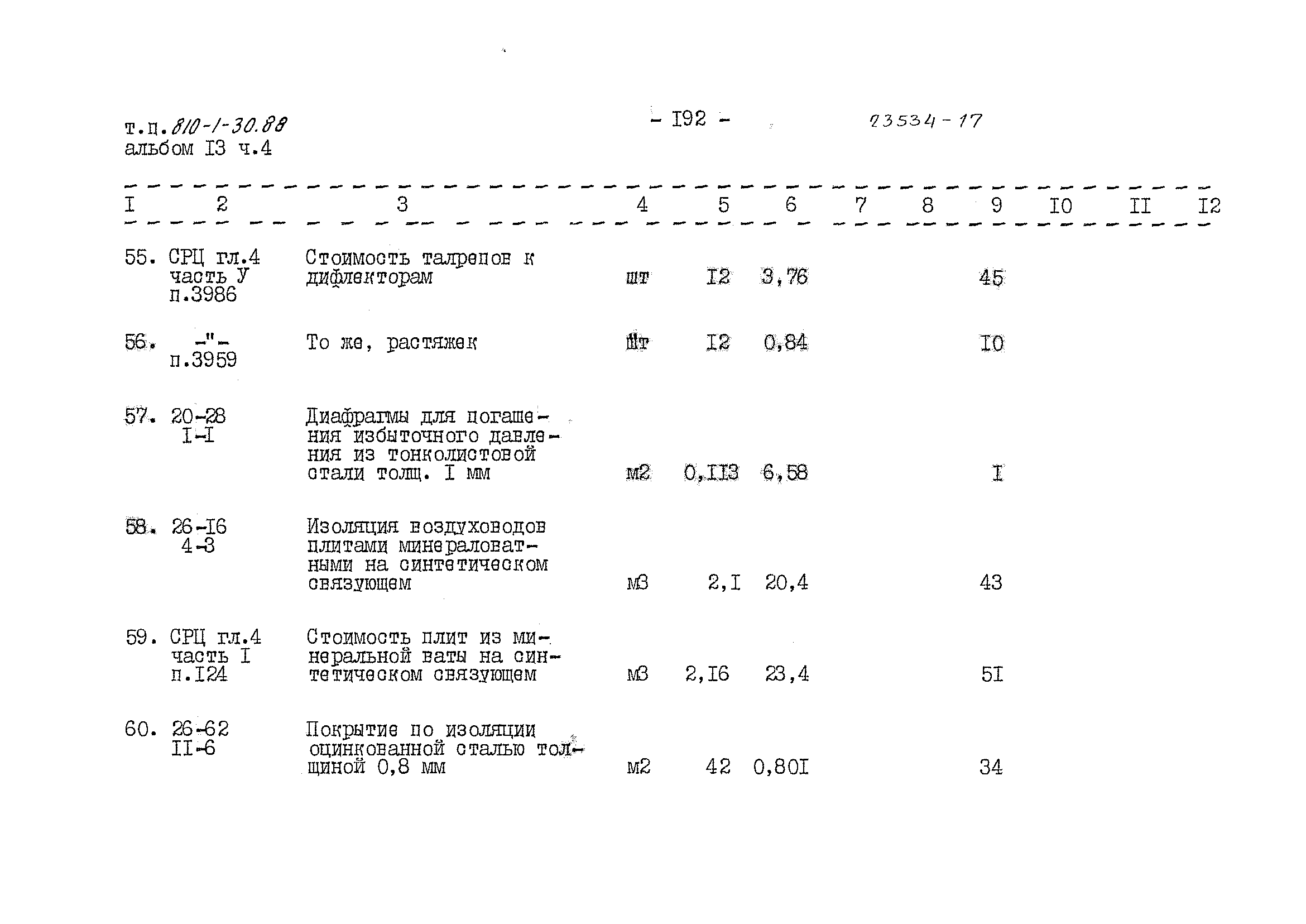 Типовой проект 810-1-30.88