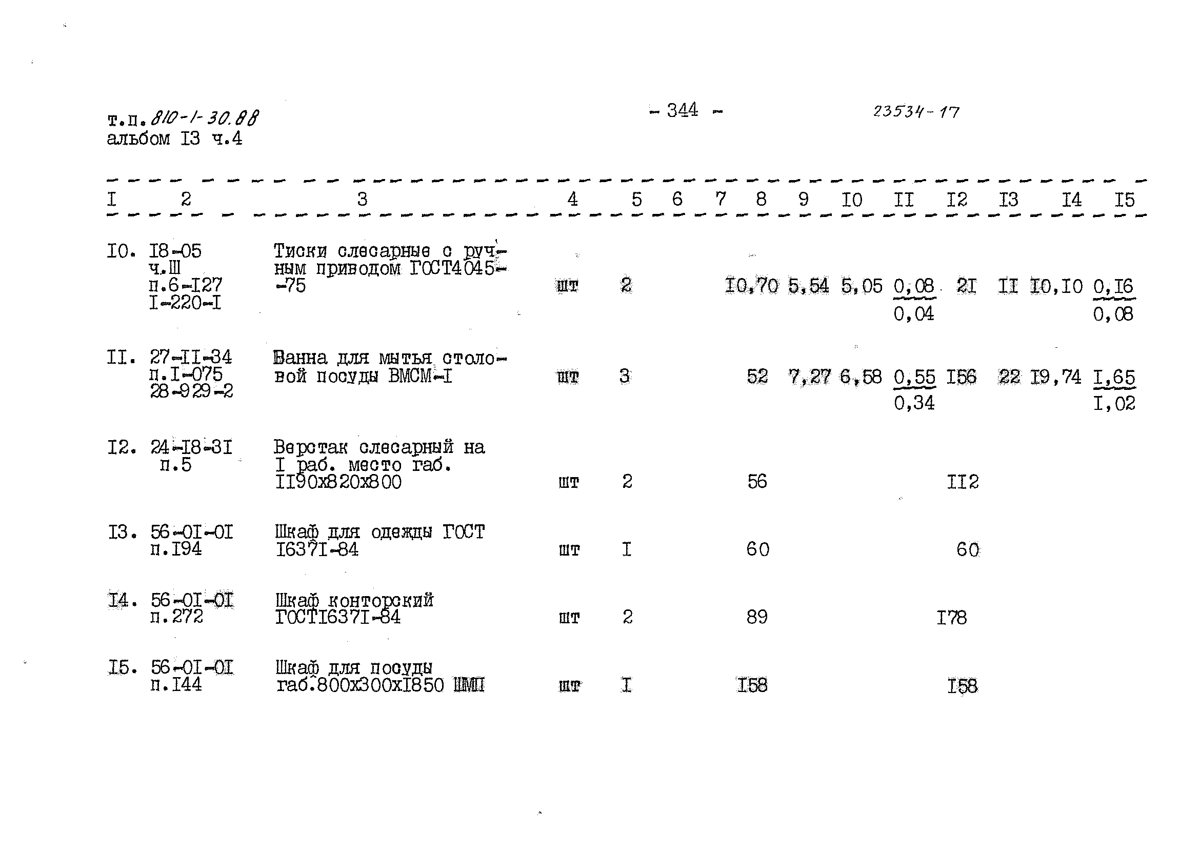 Типовой проект 810-1-30.88