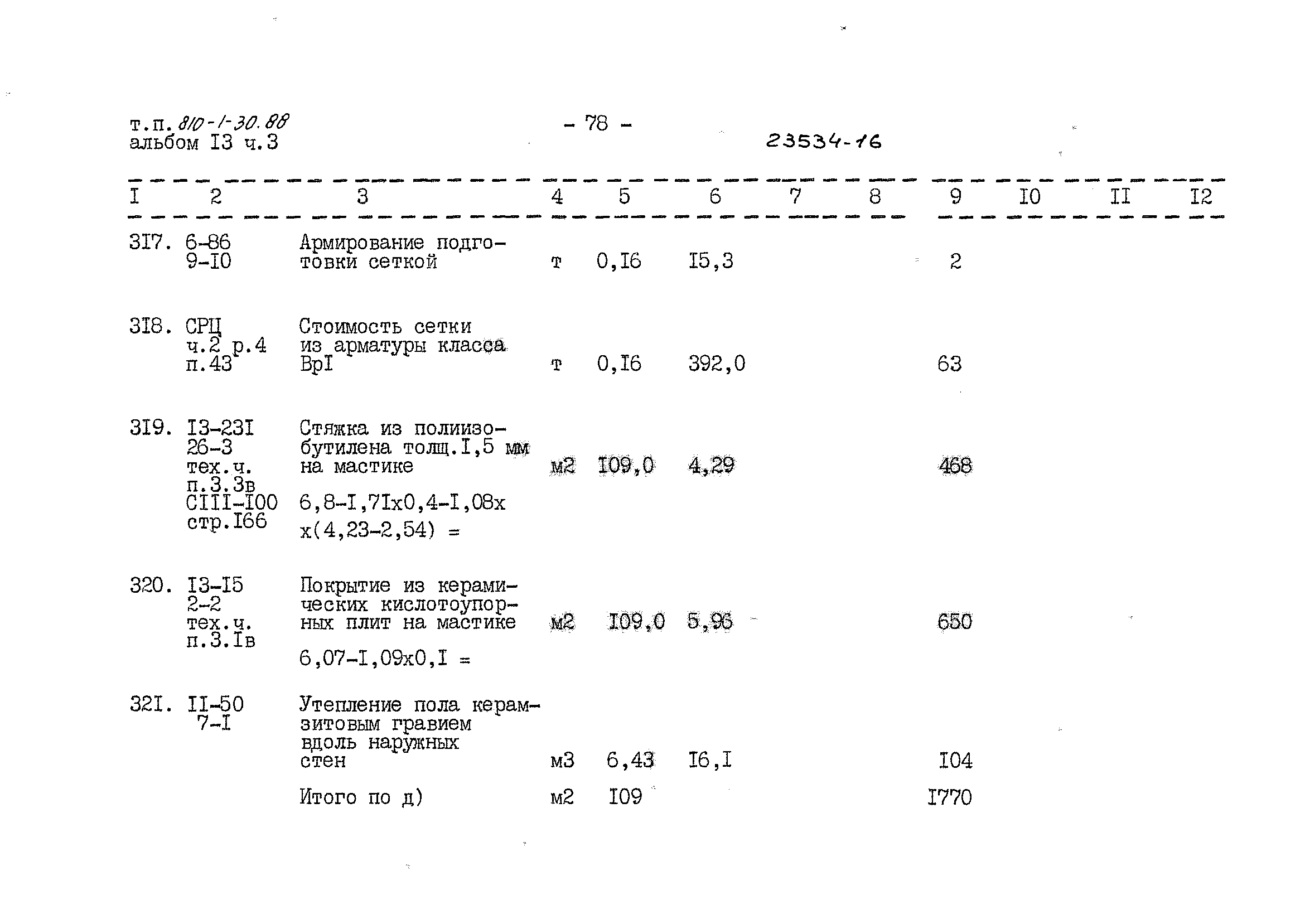 Типовой проект 810-1-30.88