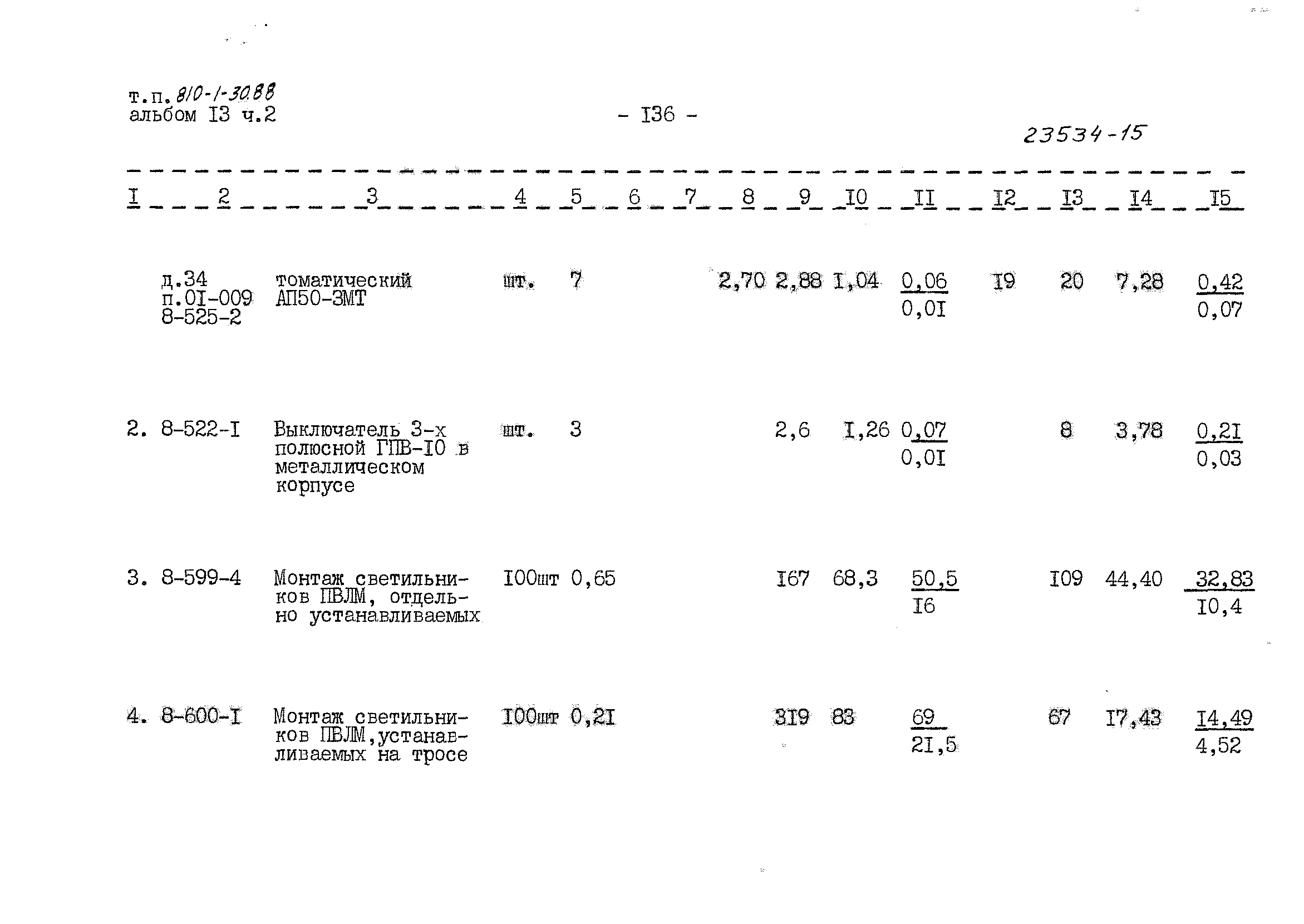 Типовой проект 810-1-30.88