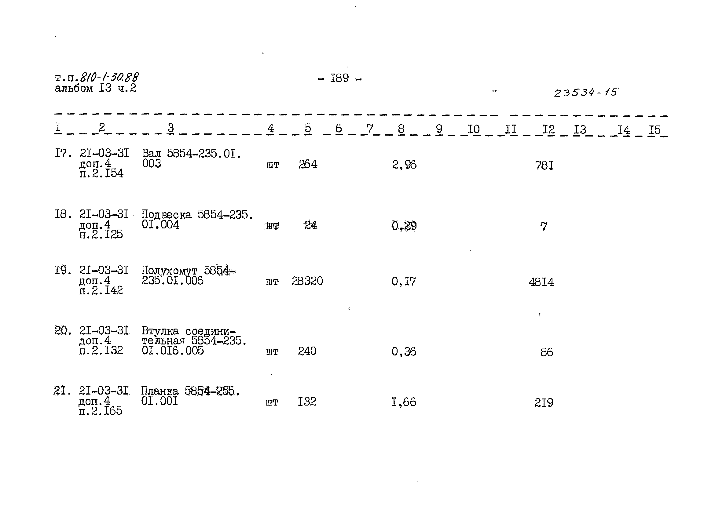 Типовой проект 810-1-30.88