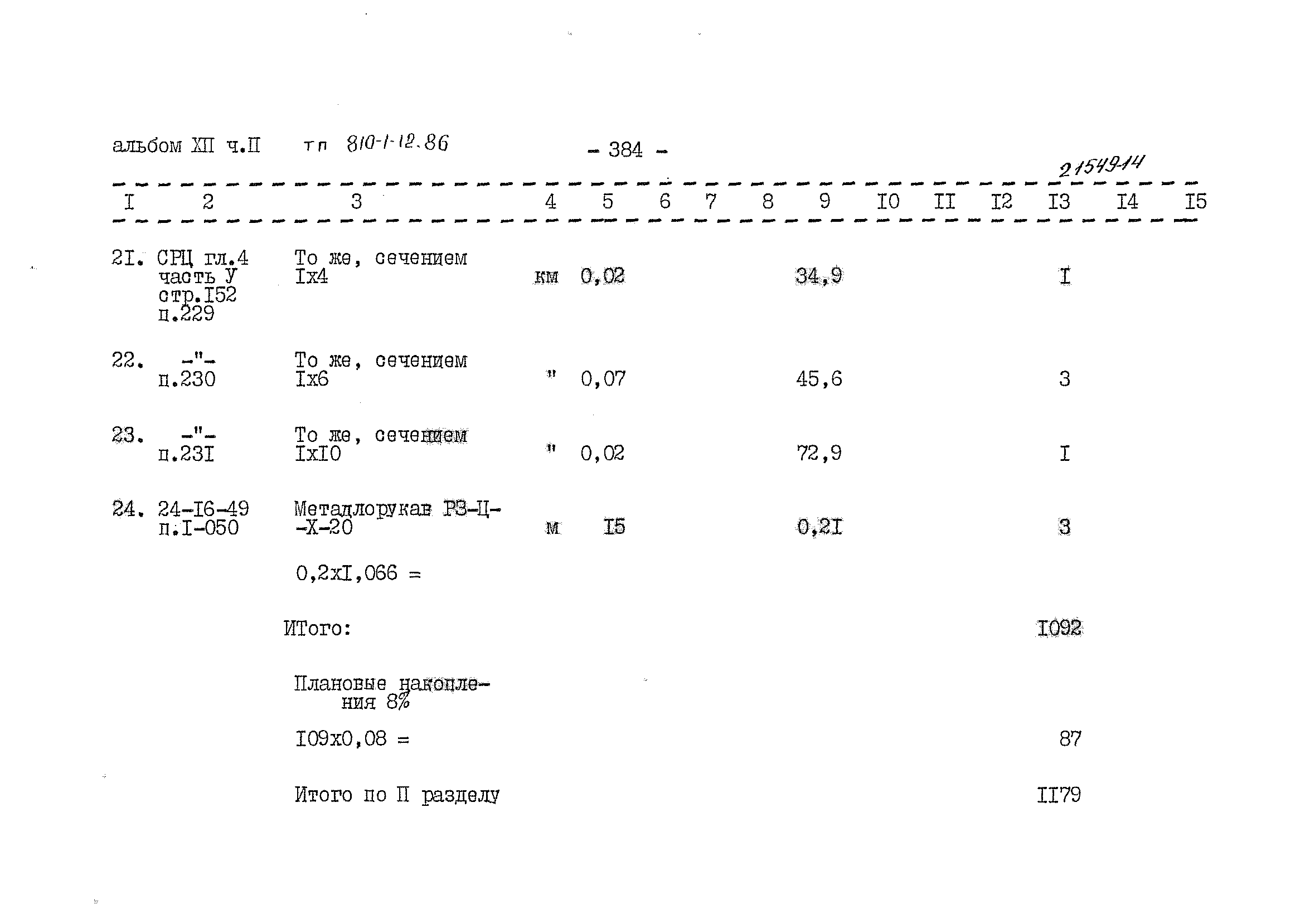 Типовой проект 810-1-12.86