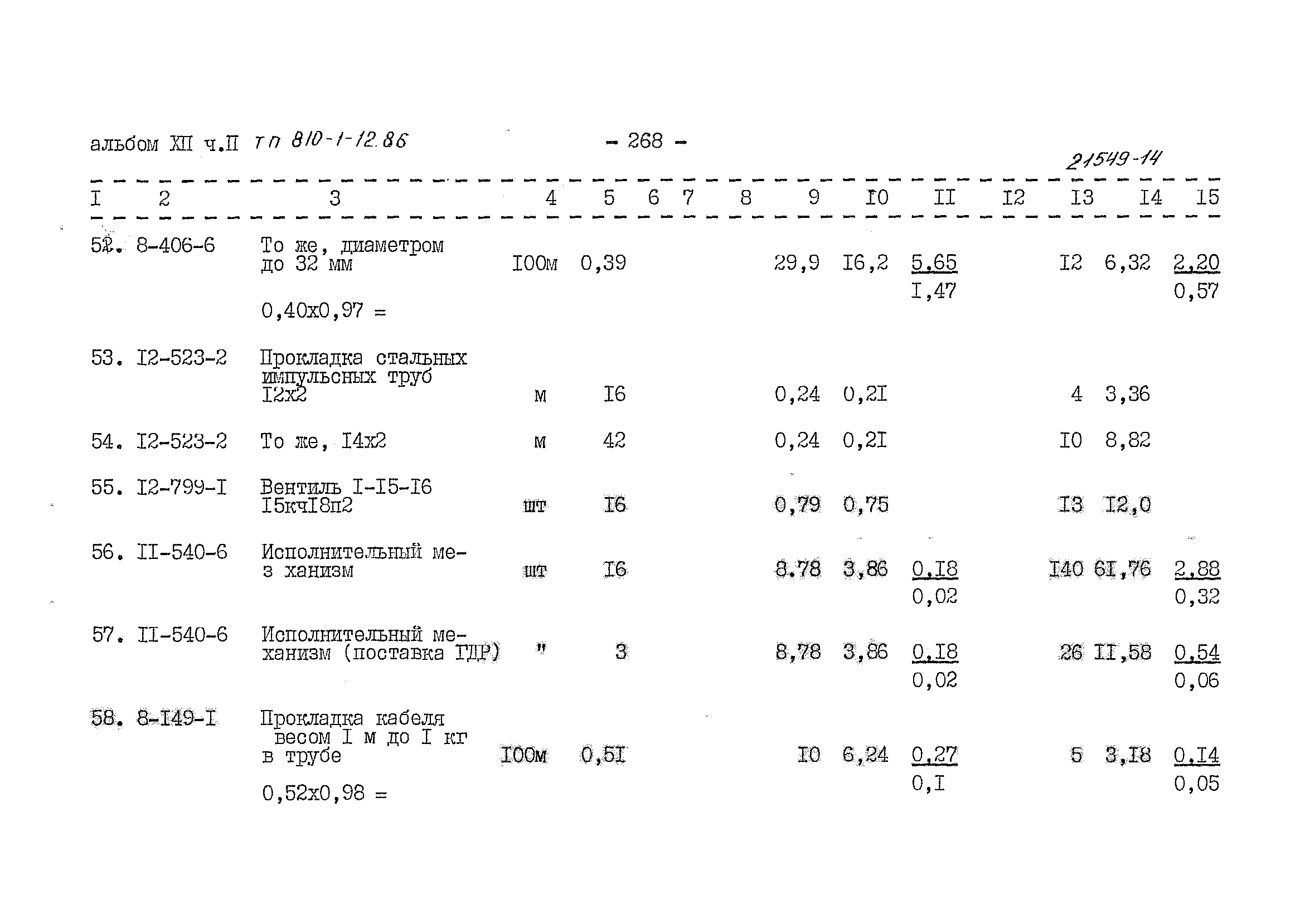 Типовой проект 810-1-12.86