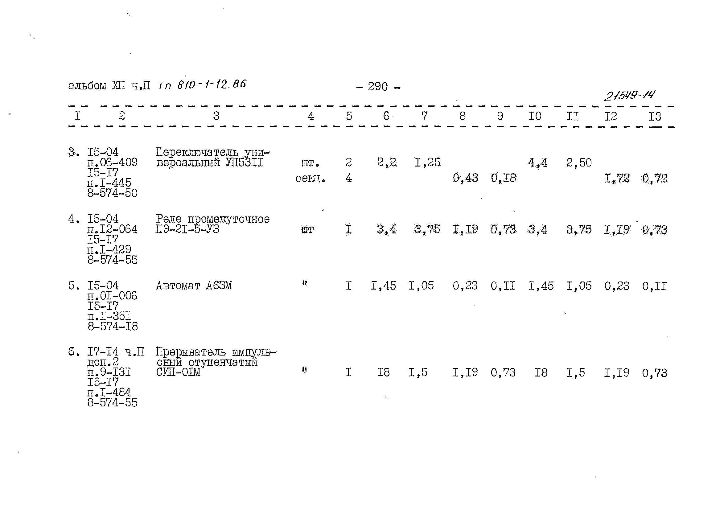 Типовой проект 810-1-12.86