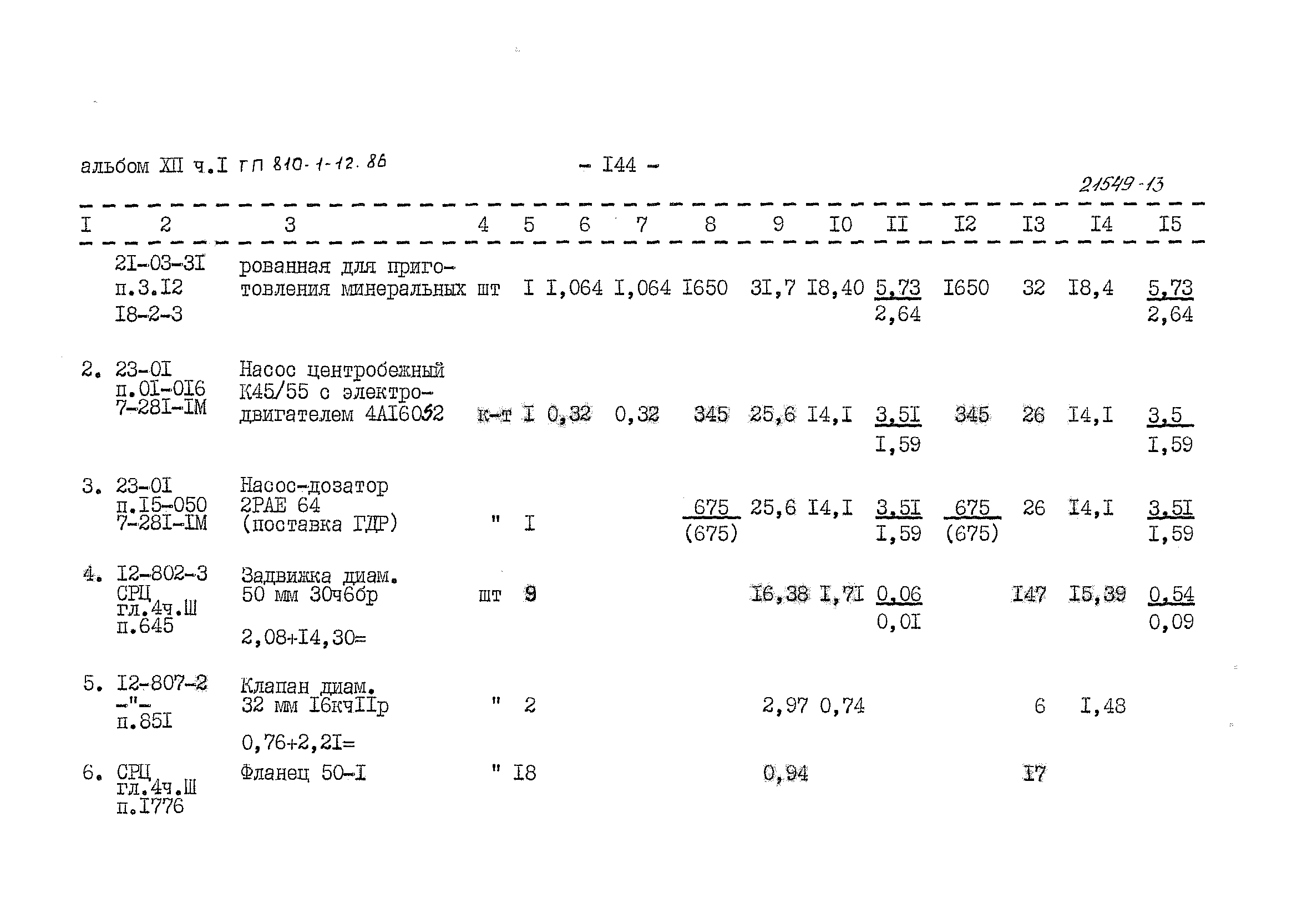 Типовой проект 810-1-12.86