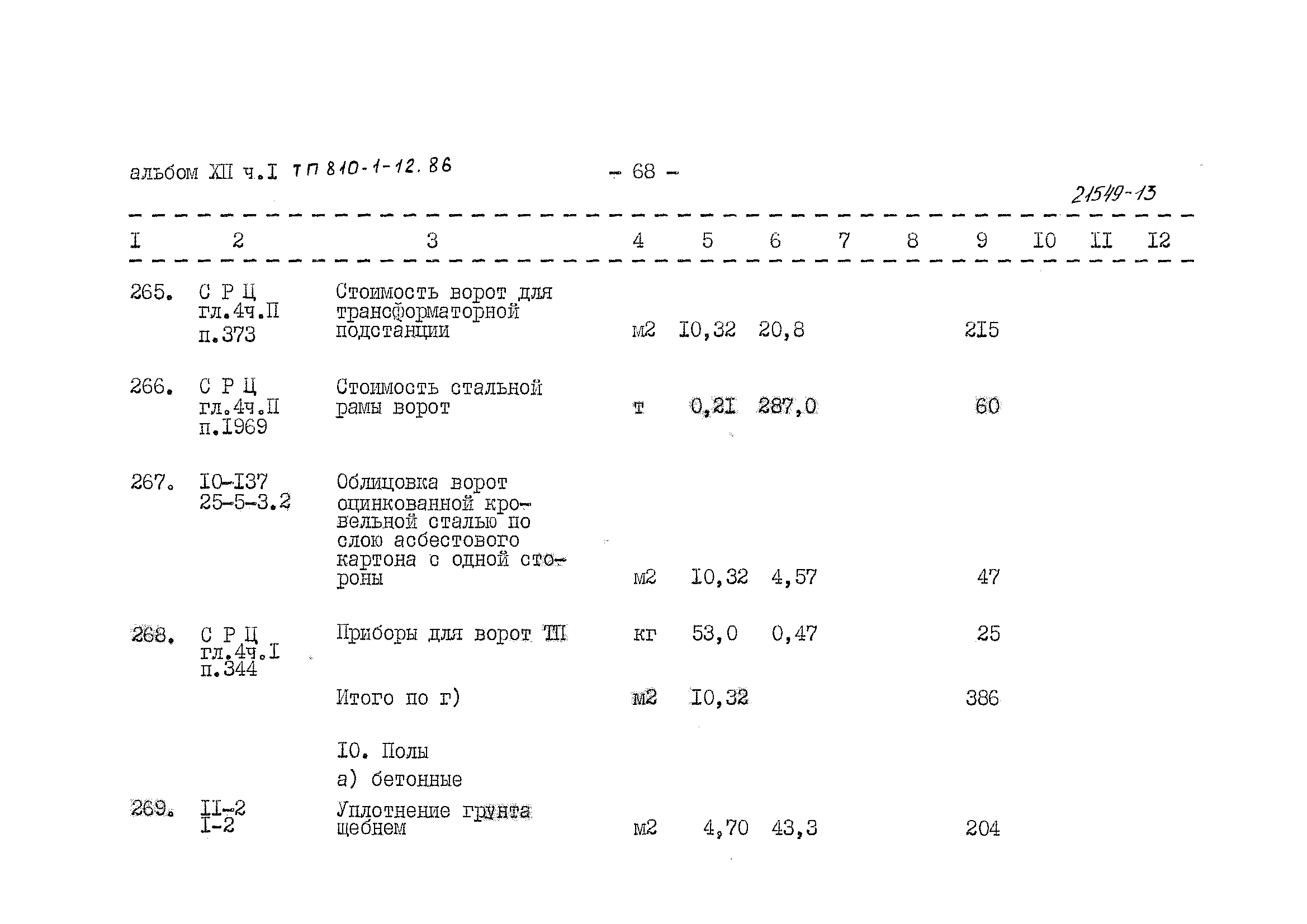 Типовой проект 810-1-12.86