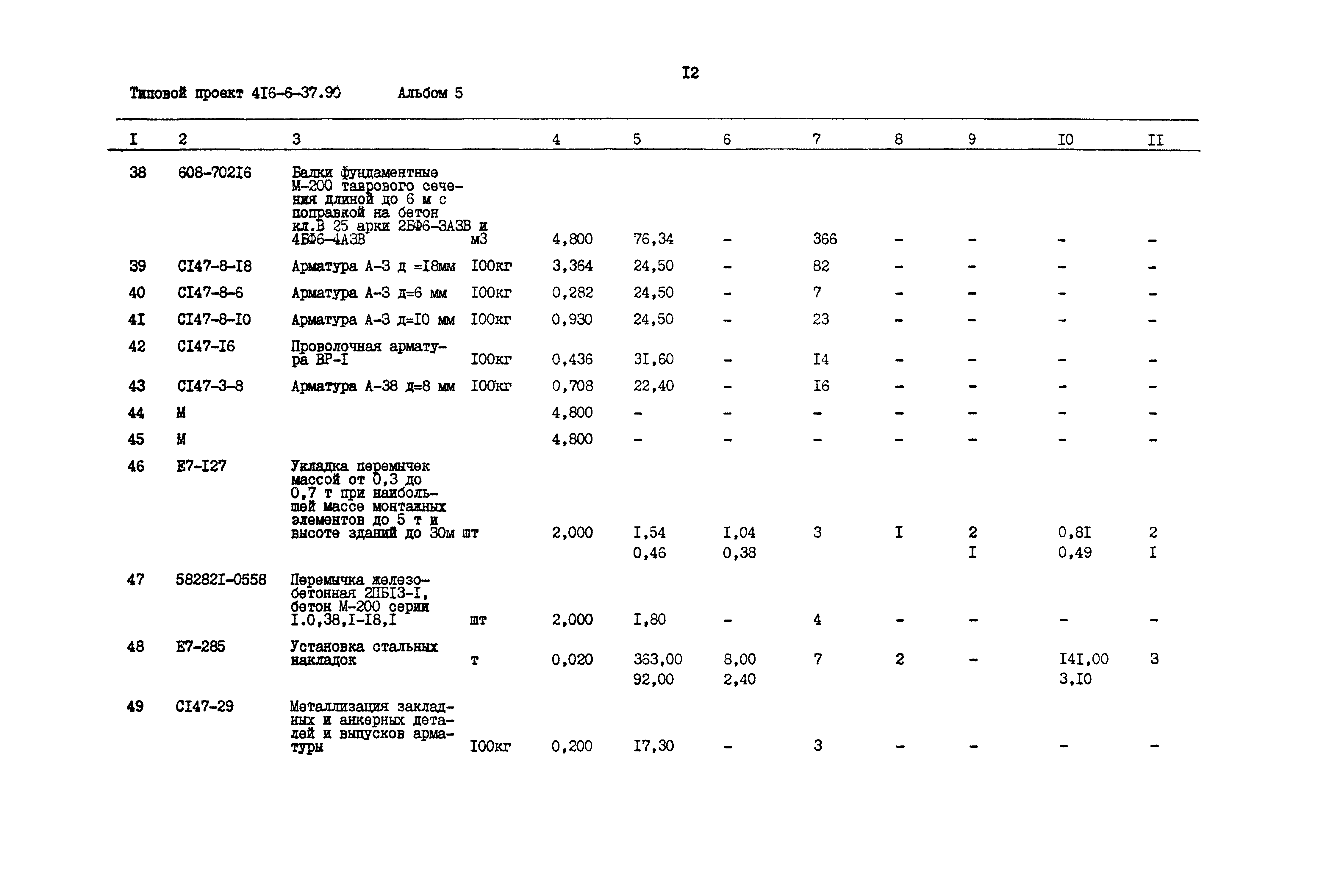 Типовой проект 416-6-37.90