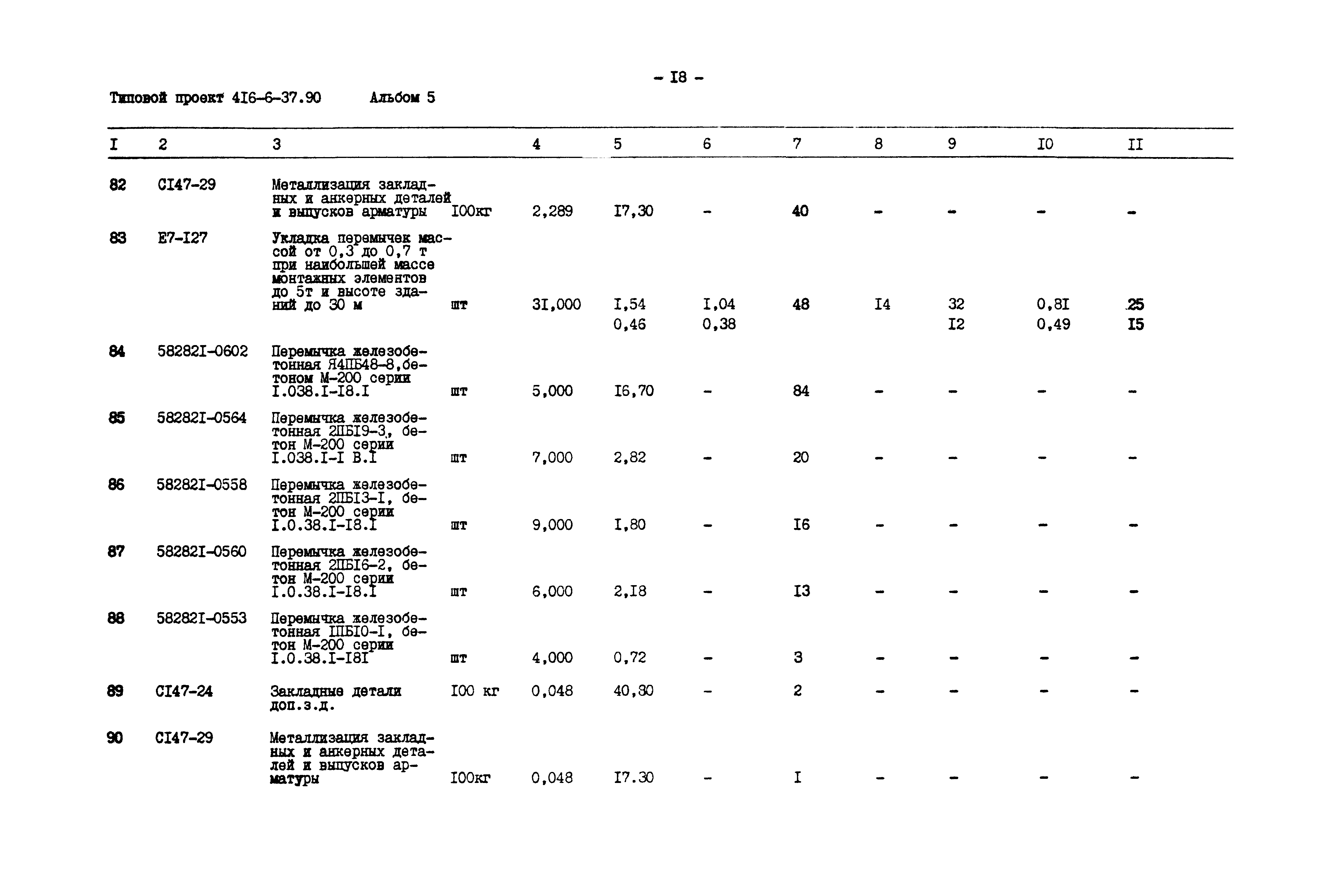 Типовой проект 416-6-37.90