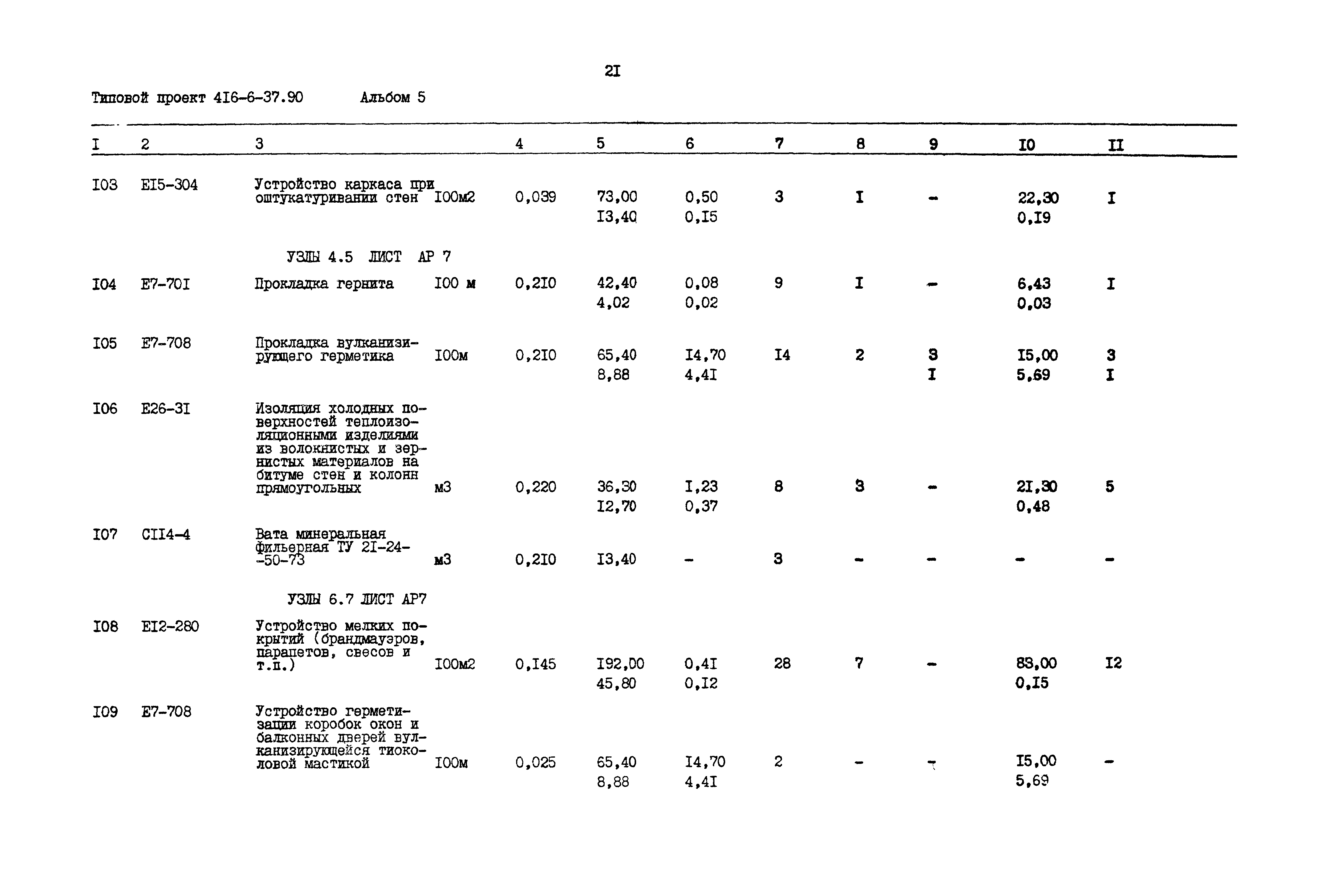 Типовой проект 416-6-37.90