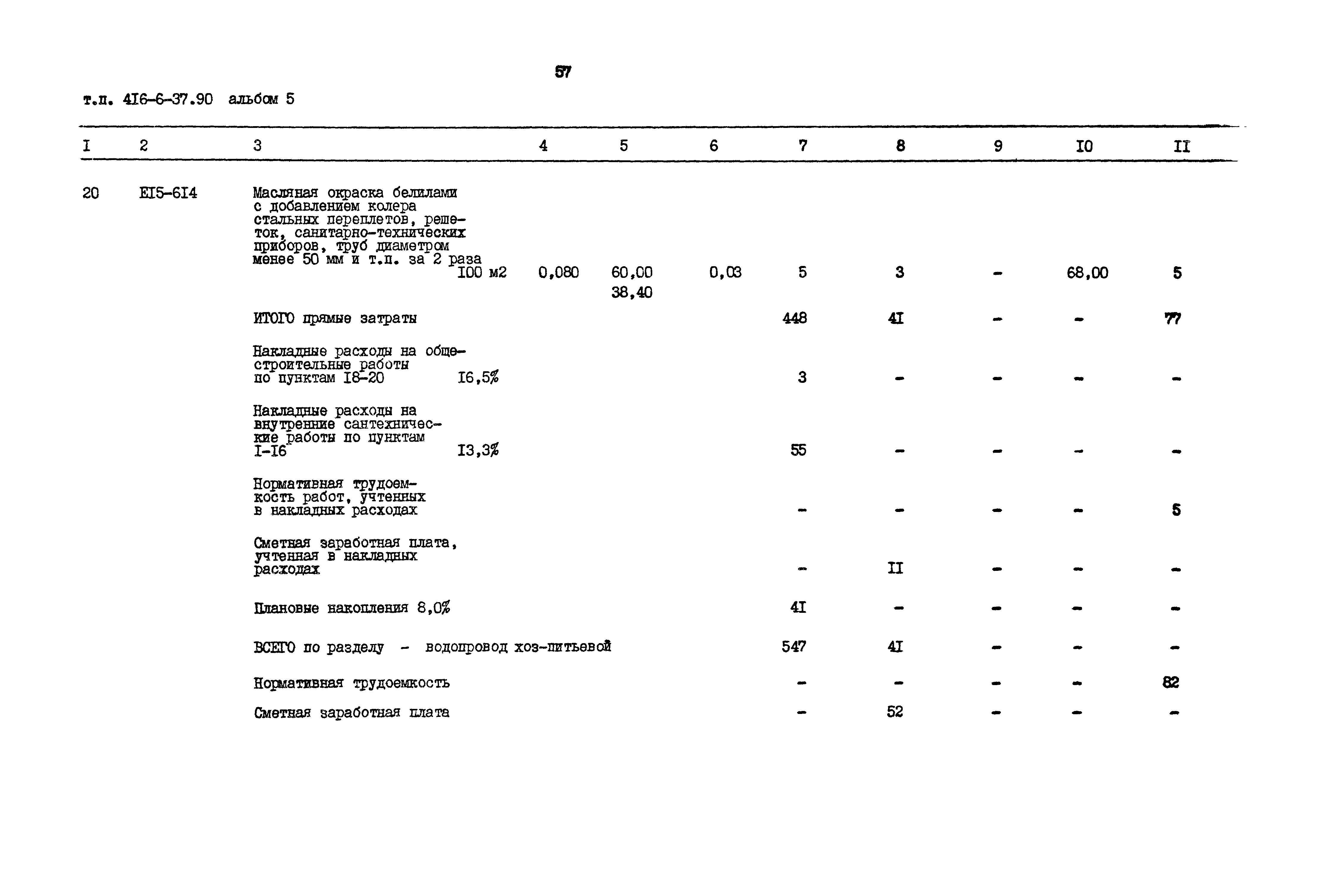 Типовой проект 416-6-37.90