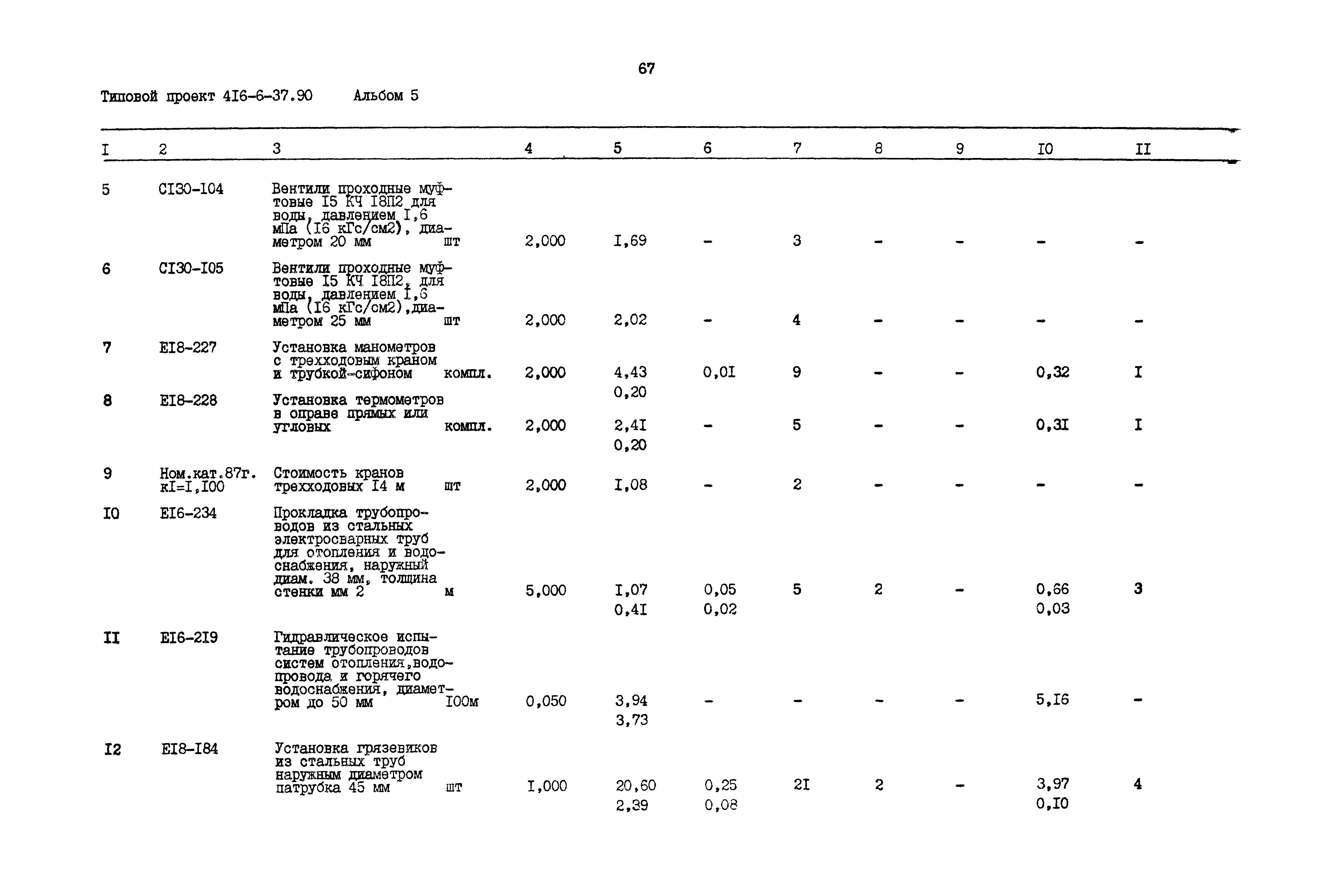 Типовой проект 416-6-37.90