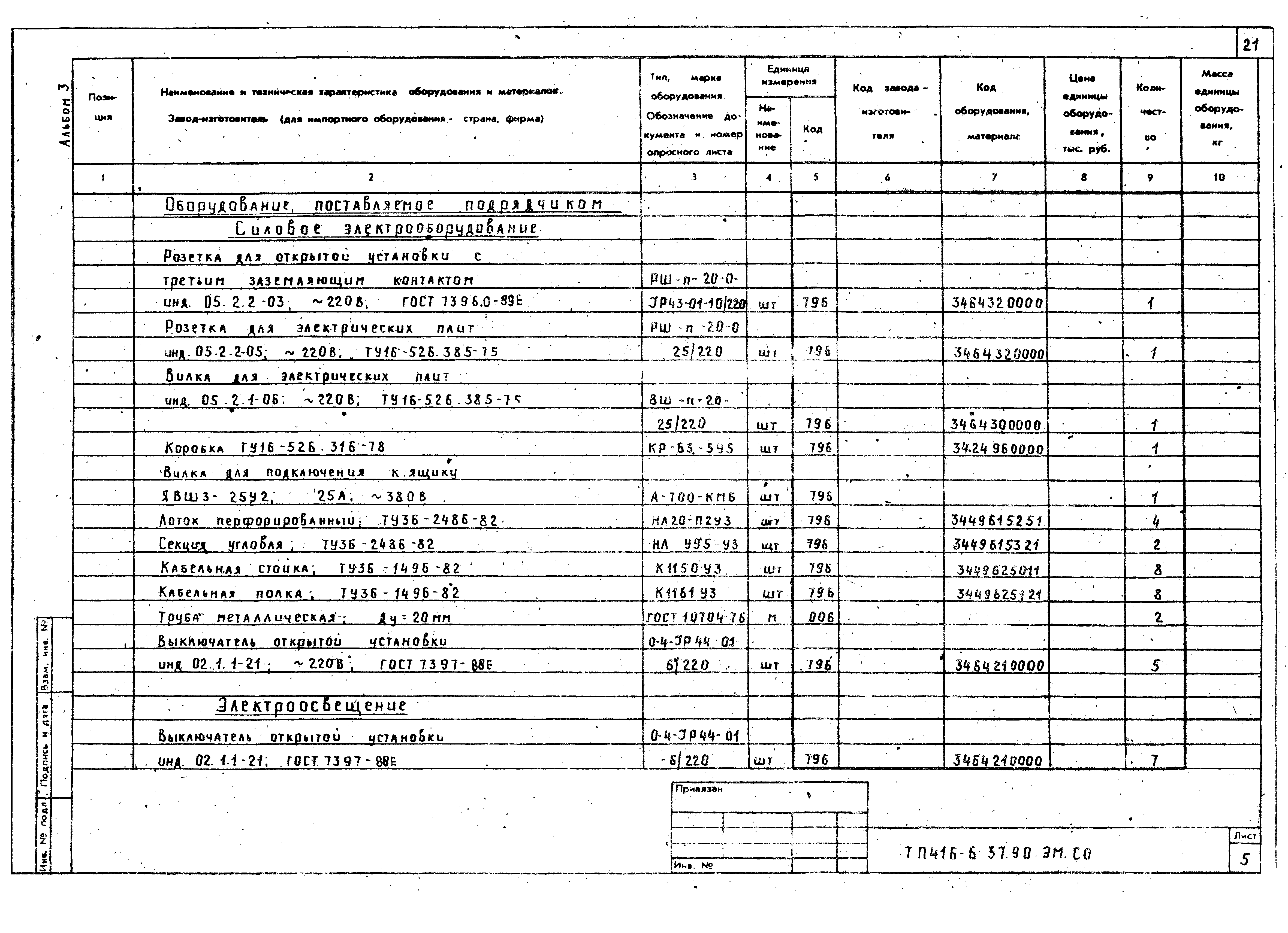 Типовой проект 416-6-37.90