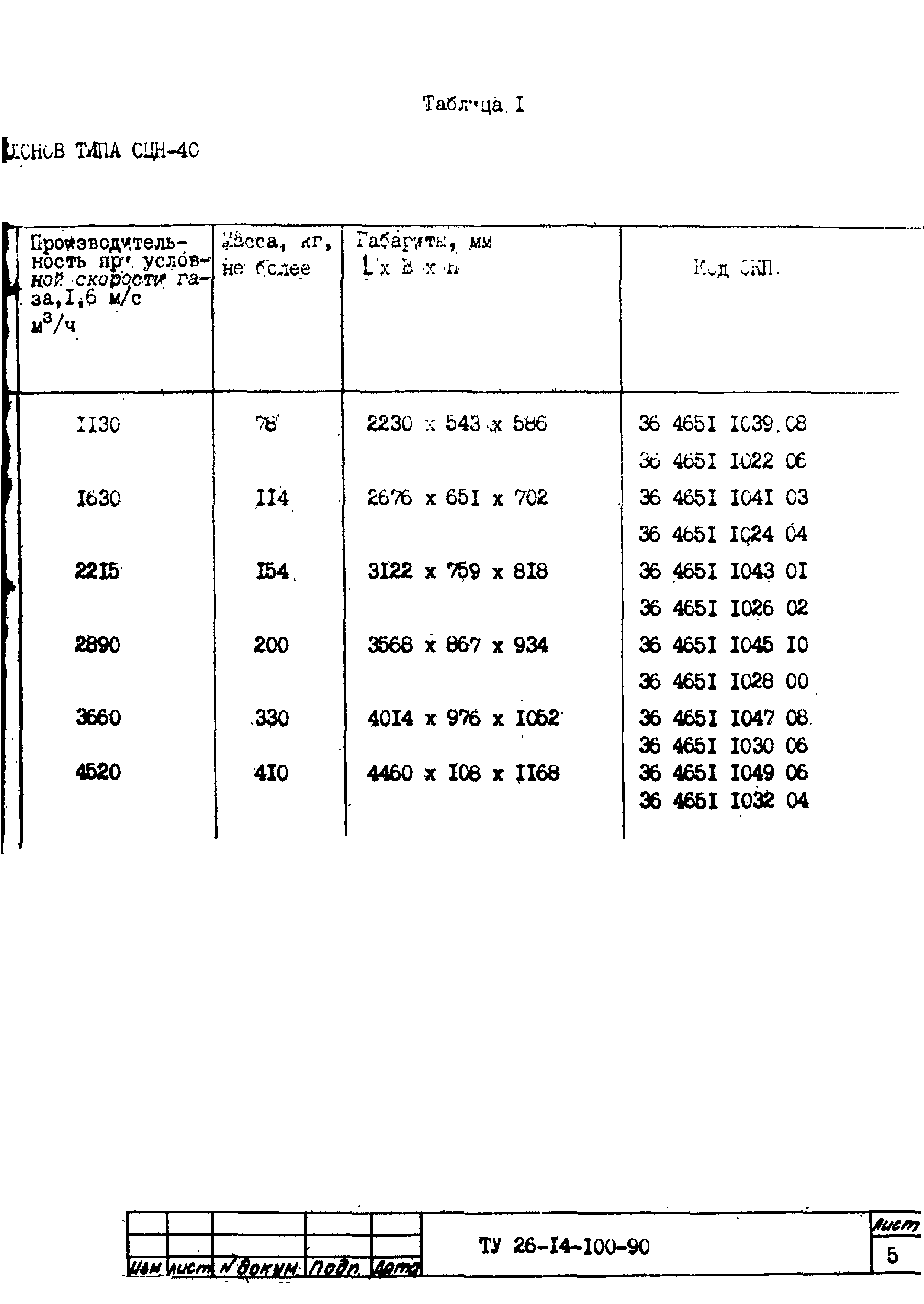 ТУ 26-14-100-90