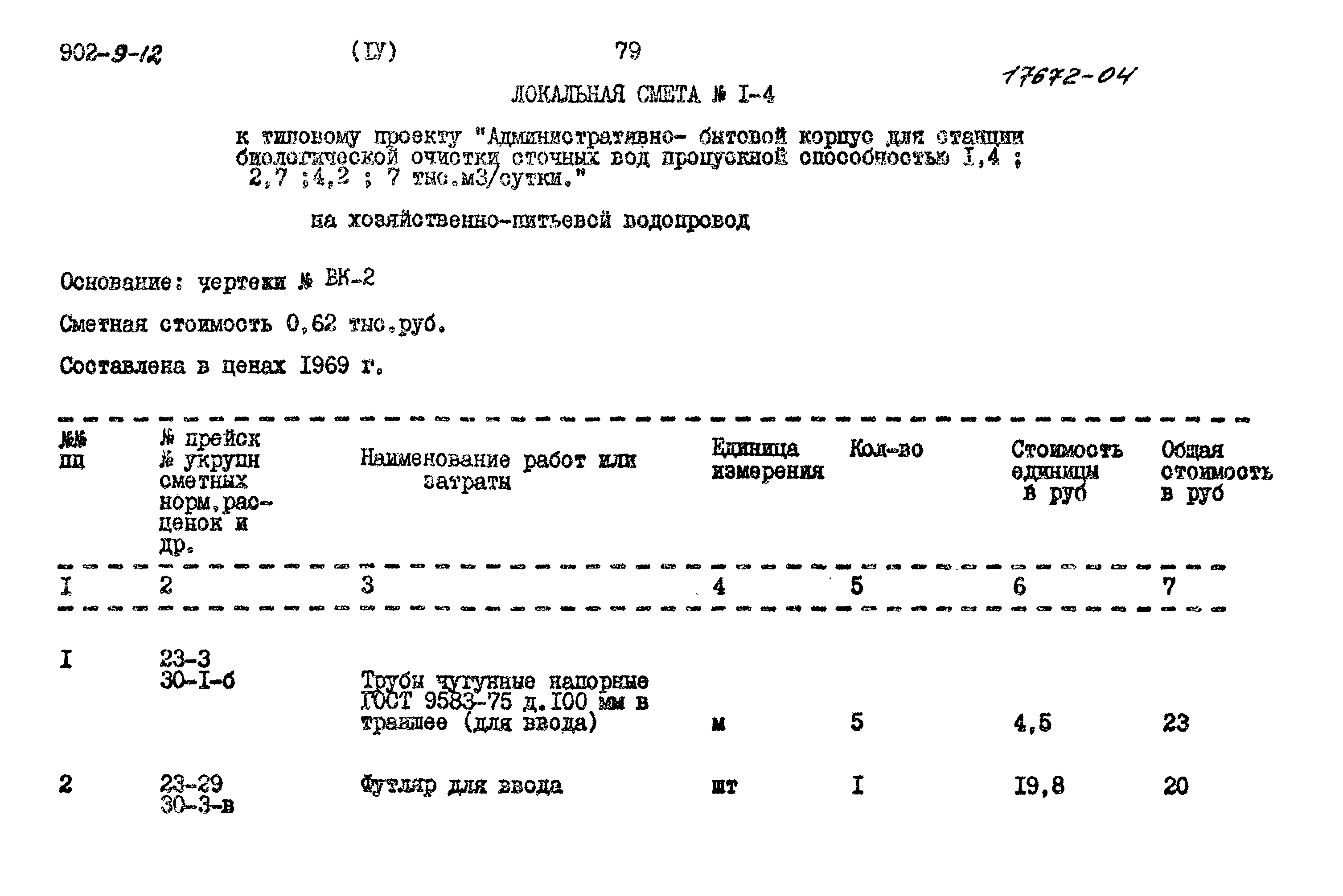 Типовой проект 902-9-12