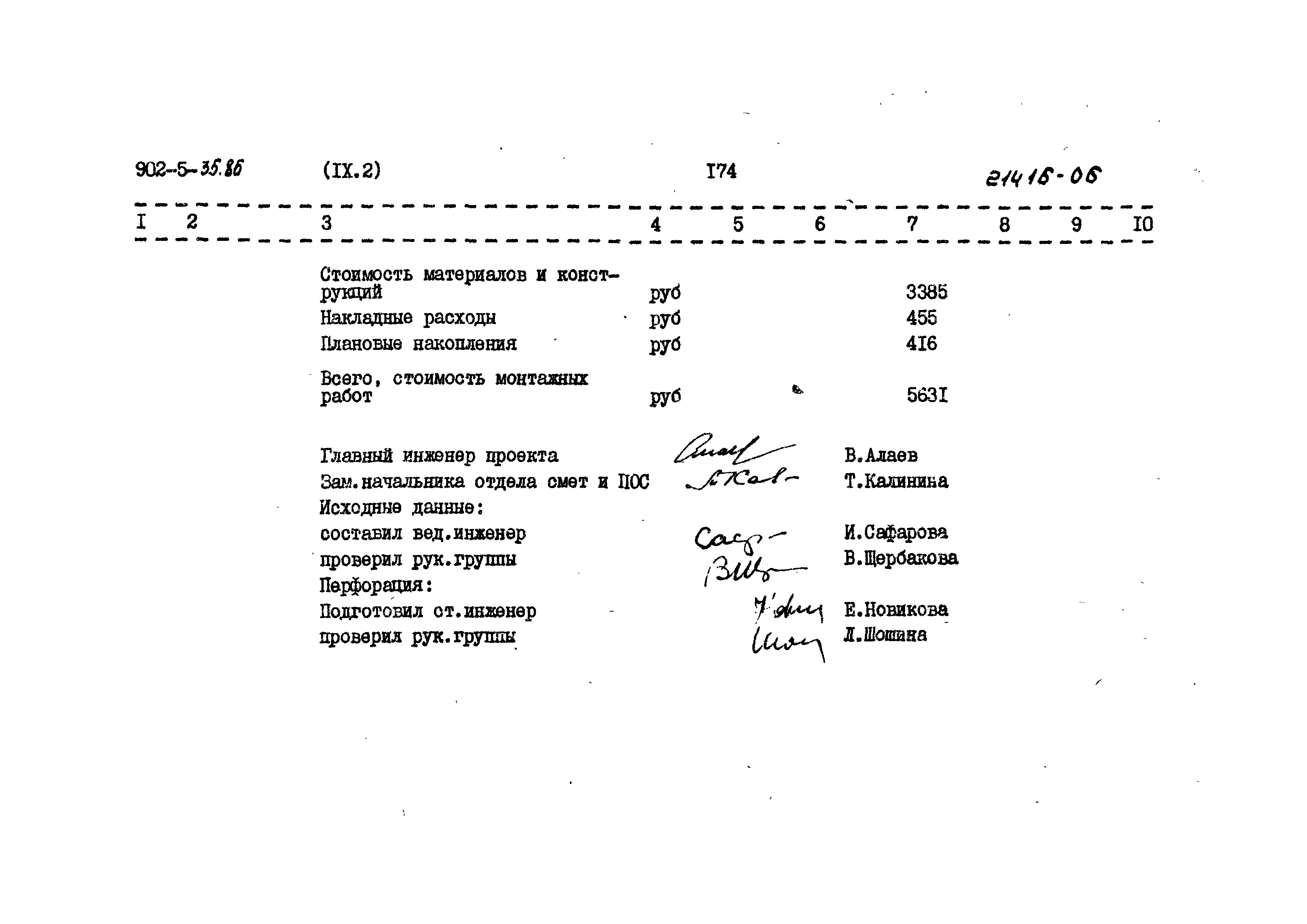 Типовой проект 902-5-35.86