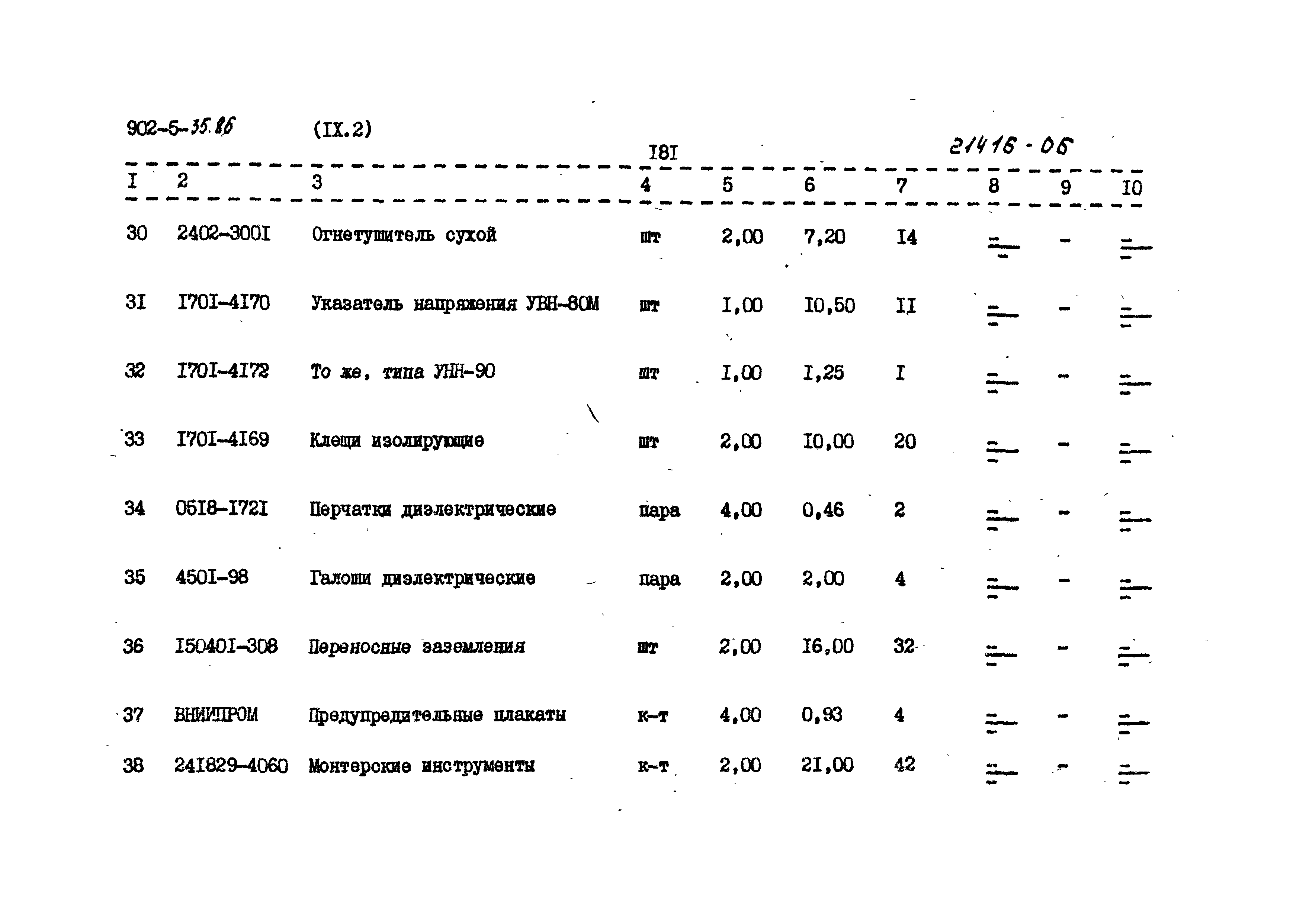 Типовой проект 902-5-35.86