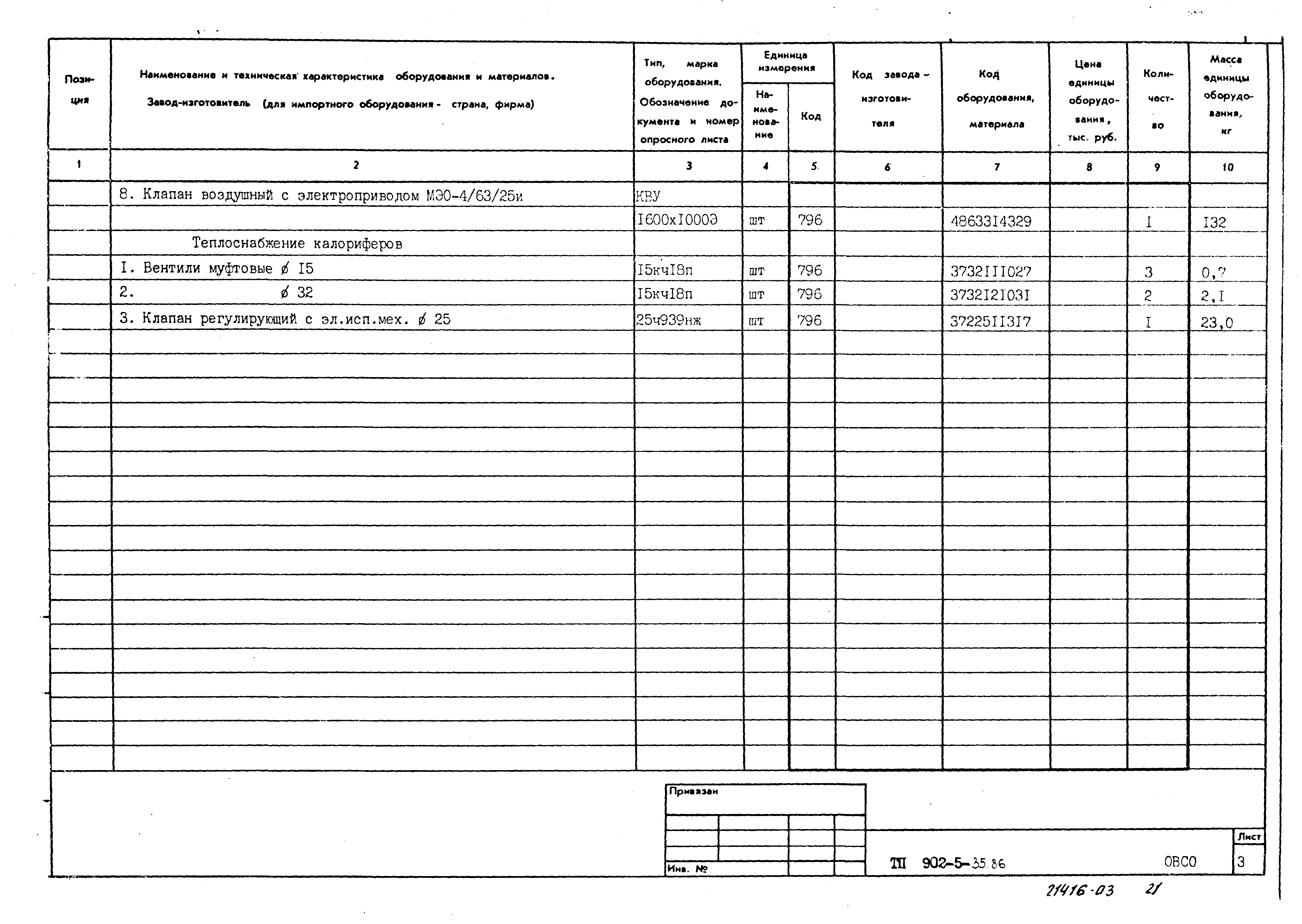 Типовой проект 902-5-35.86