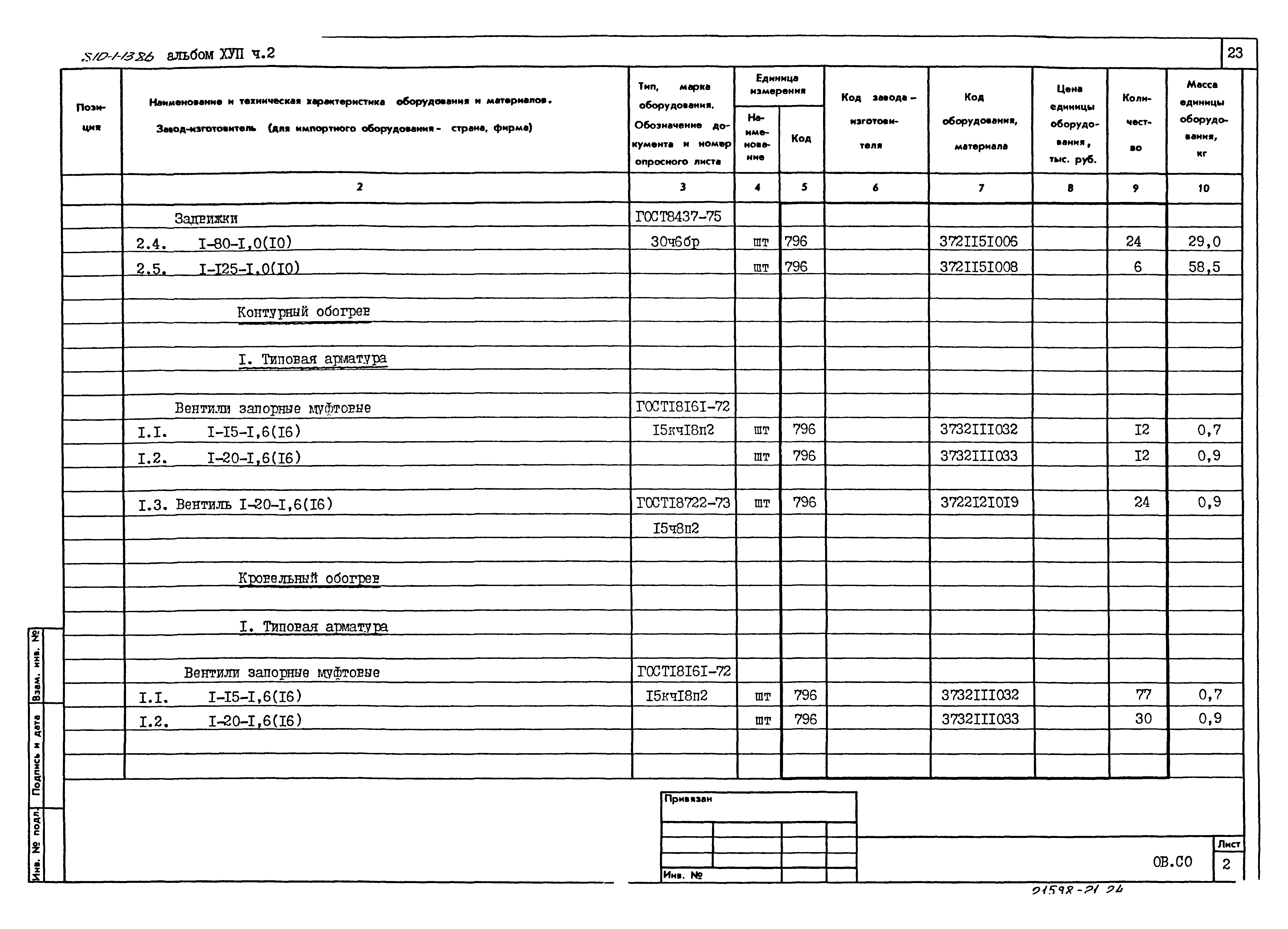 Типовой проект 810-1-13.86