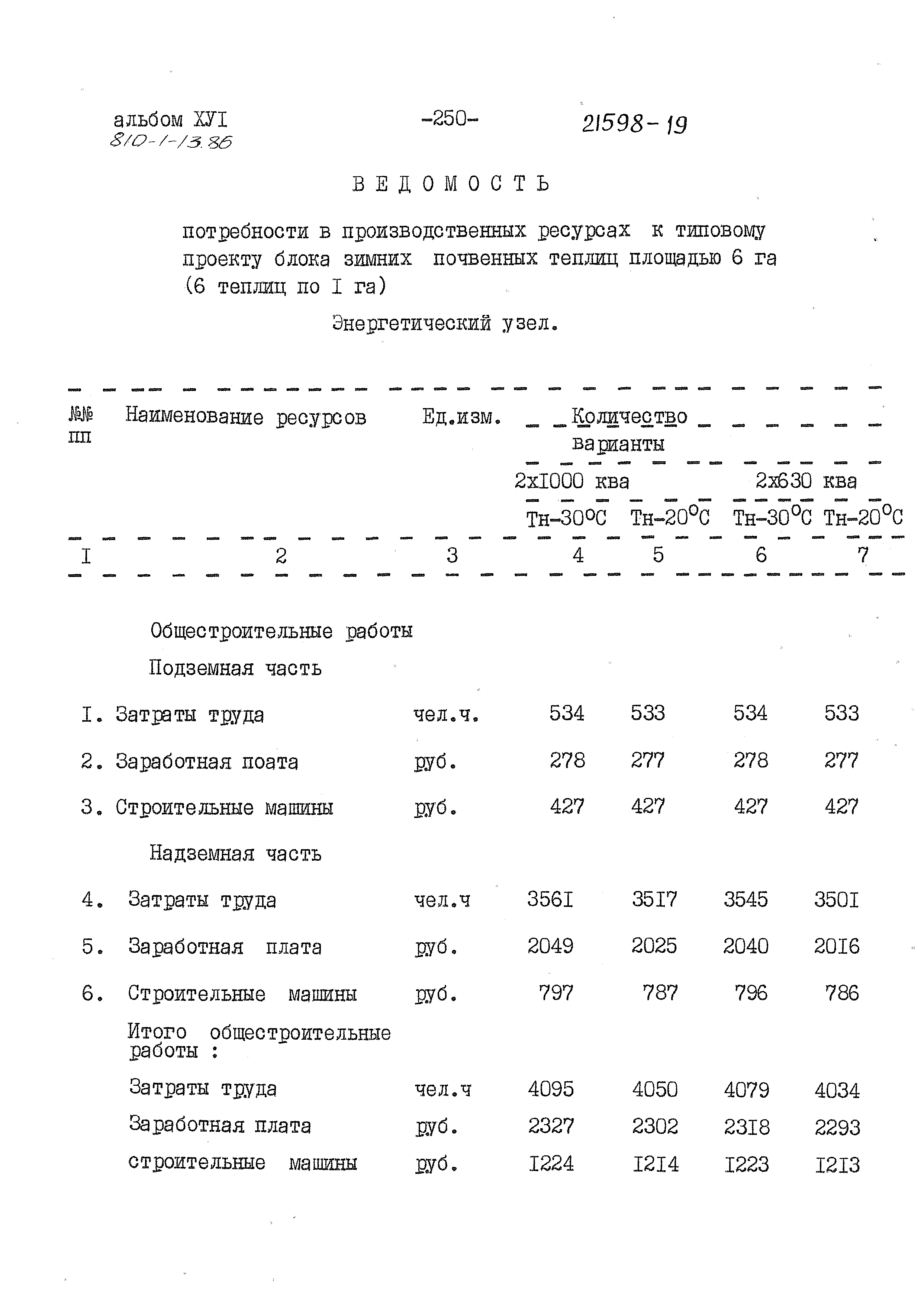 Типовой проект 810-1-13.86