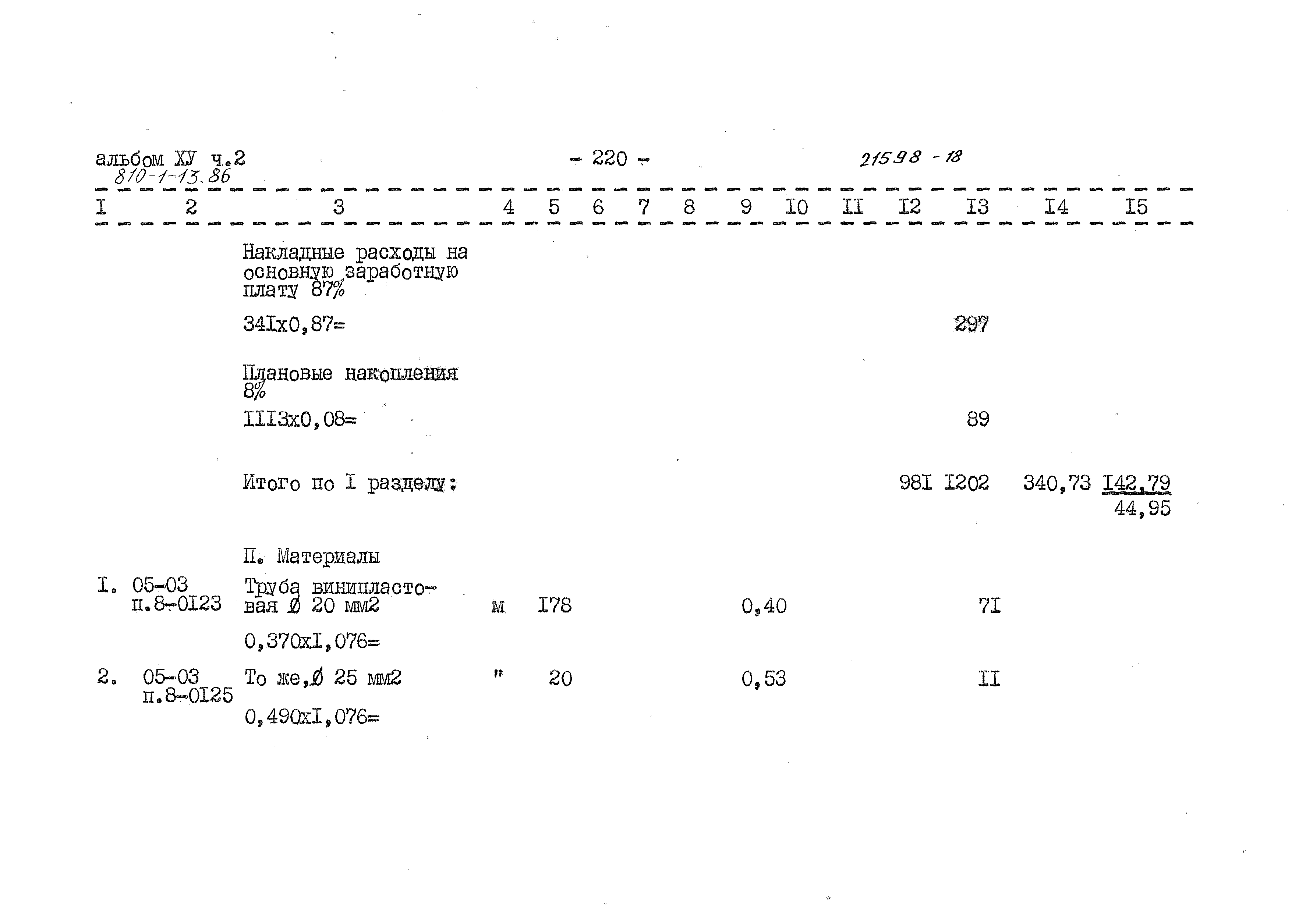 Типовой проект 810-1-13.86