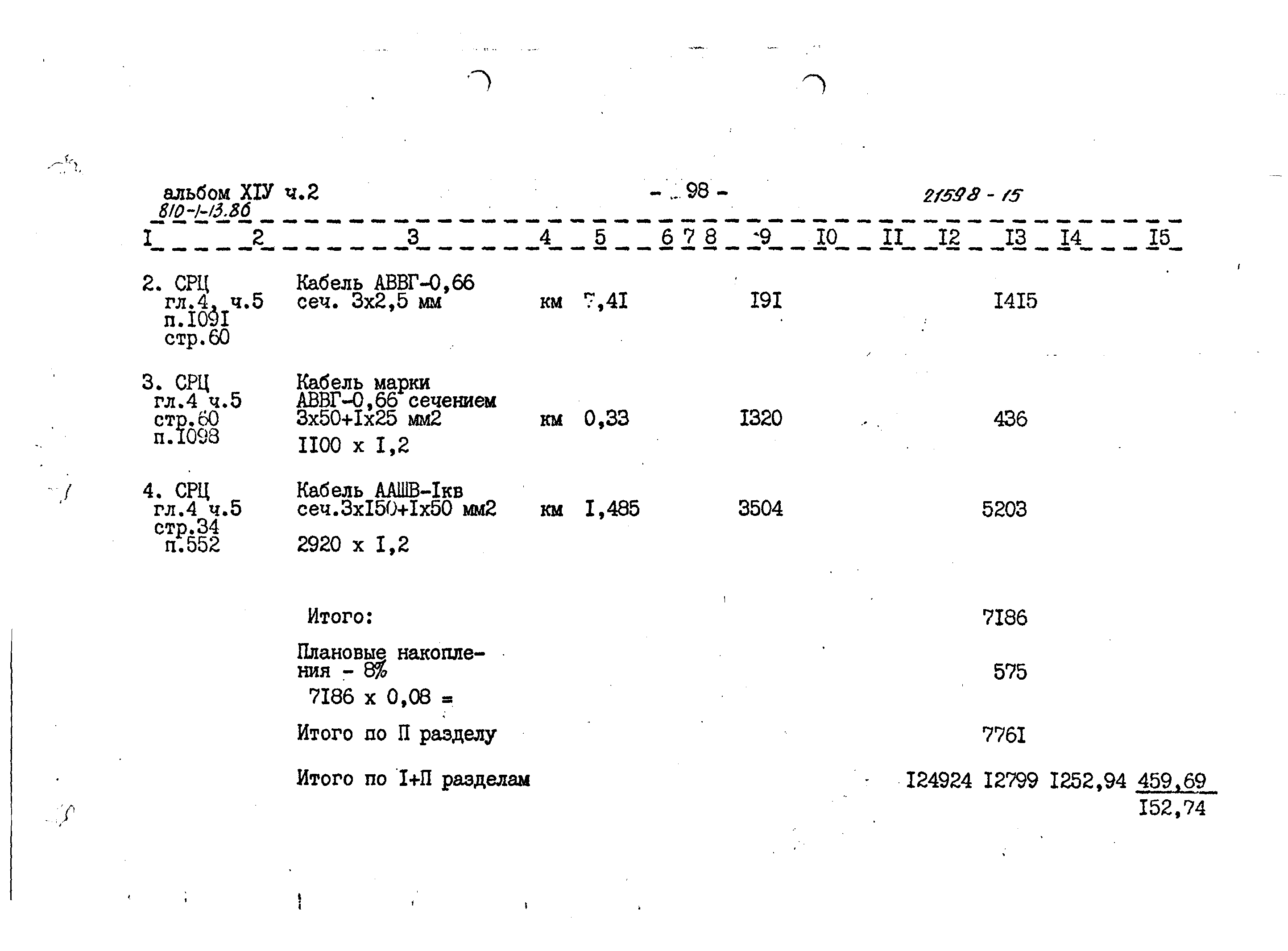 Типовой проект 810-1-13.86