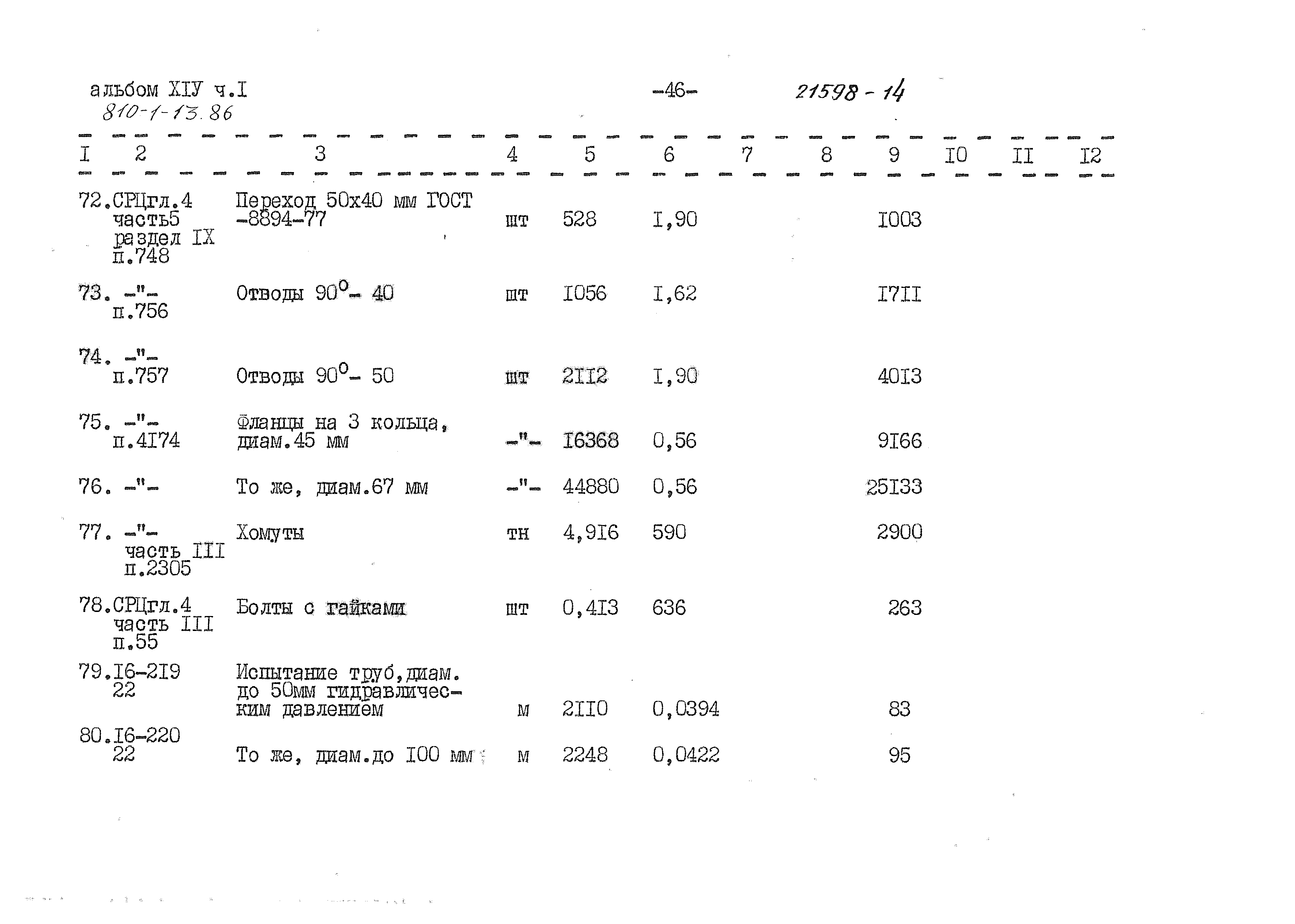 Типовой проект 810-1-13.86