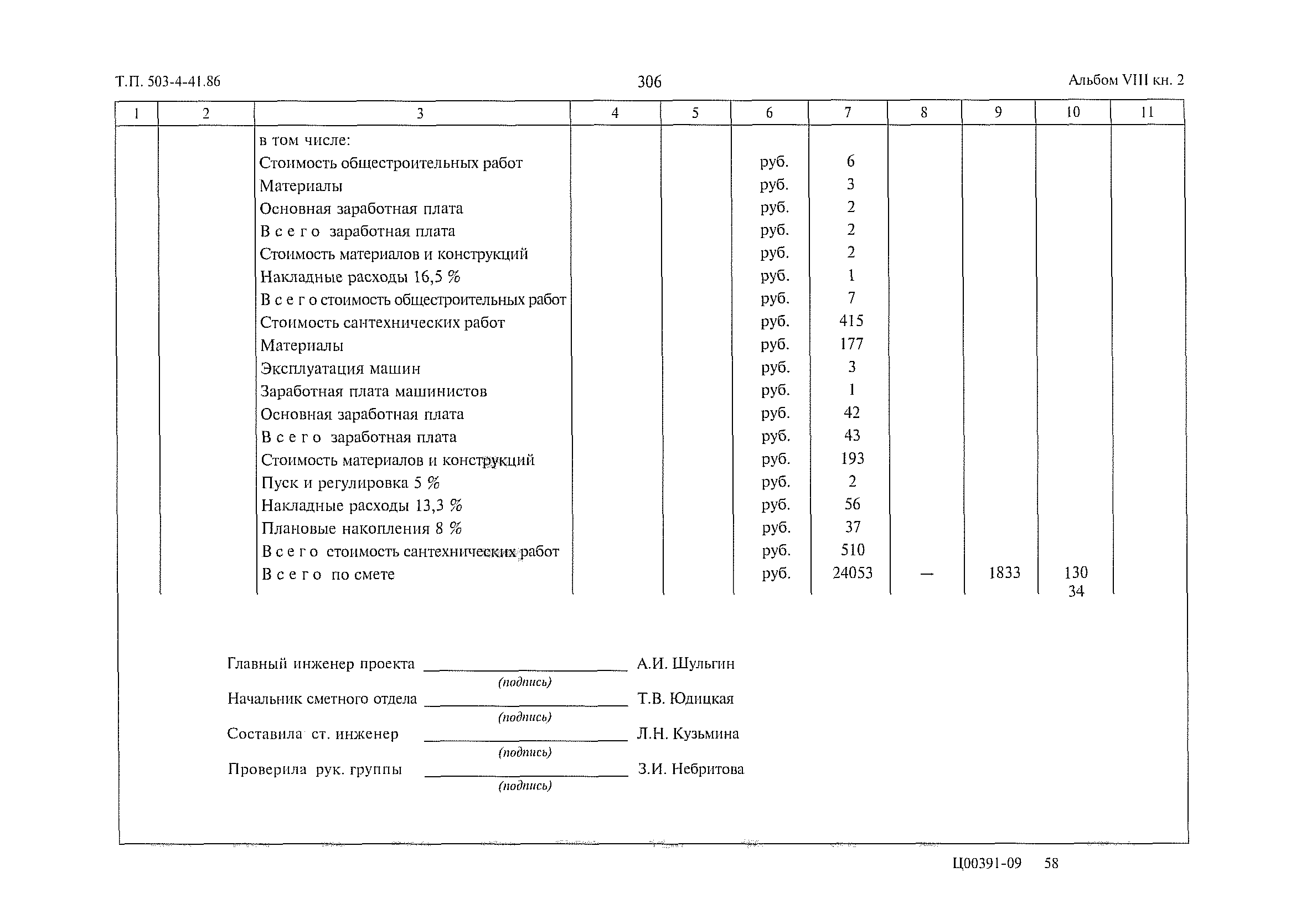 Типовой проект 503-4-41.86