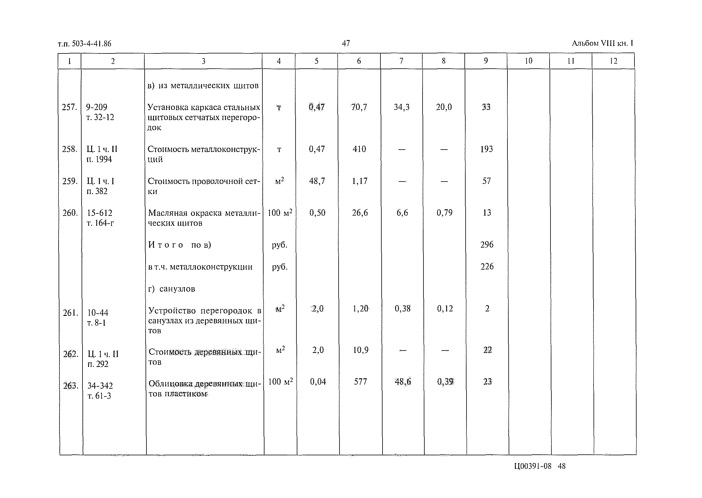 Типовой проект 503-4-41.86