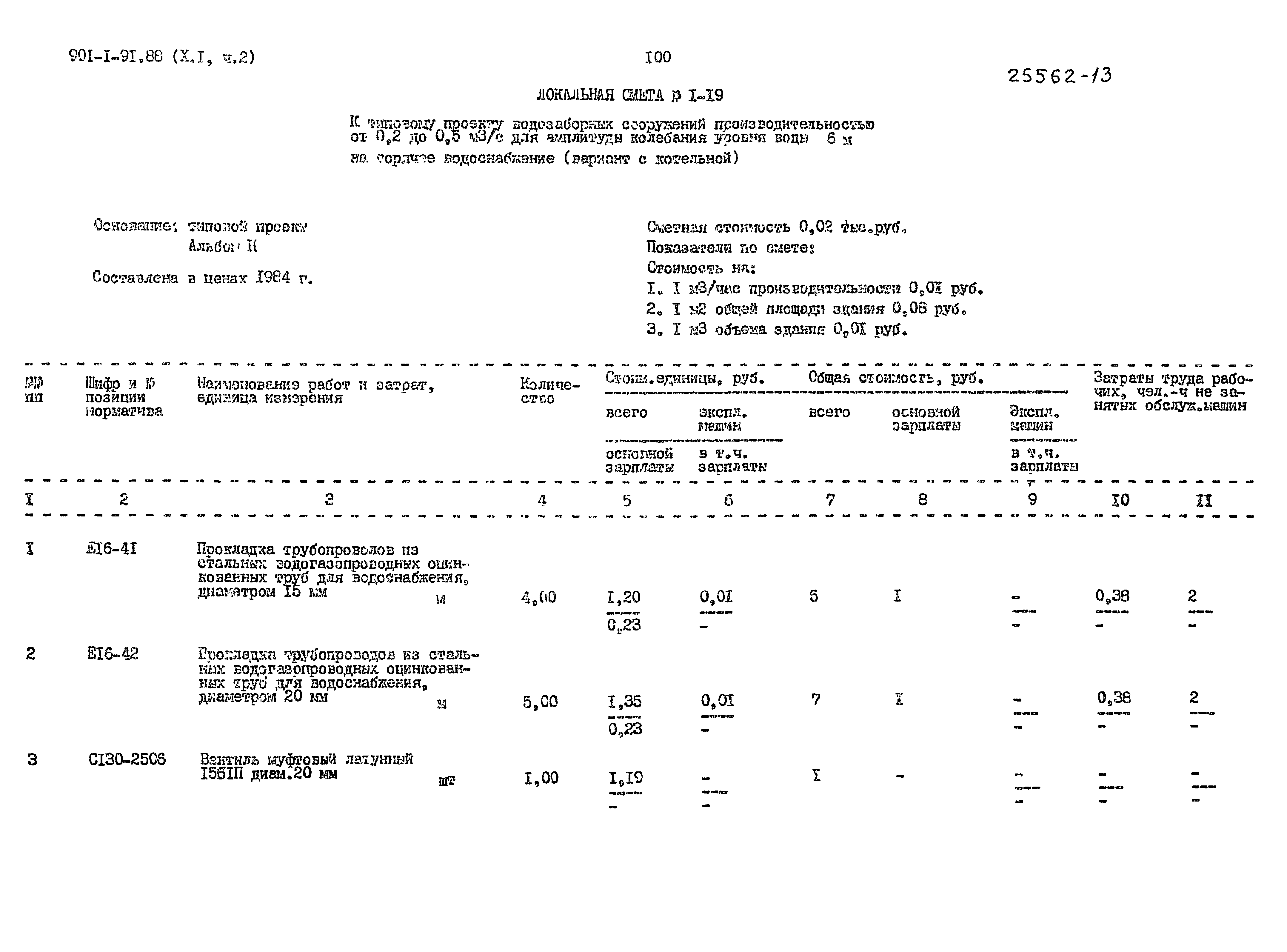 Типовой проект 901-1-91.88