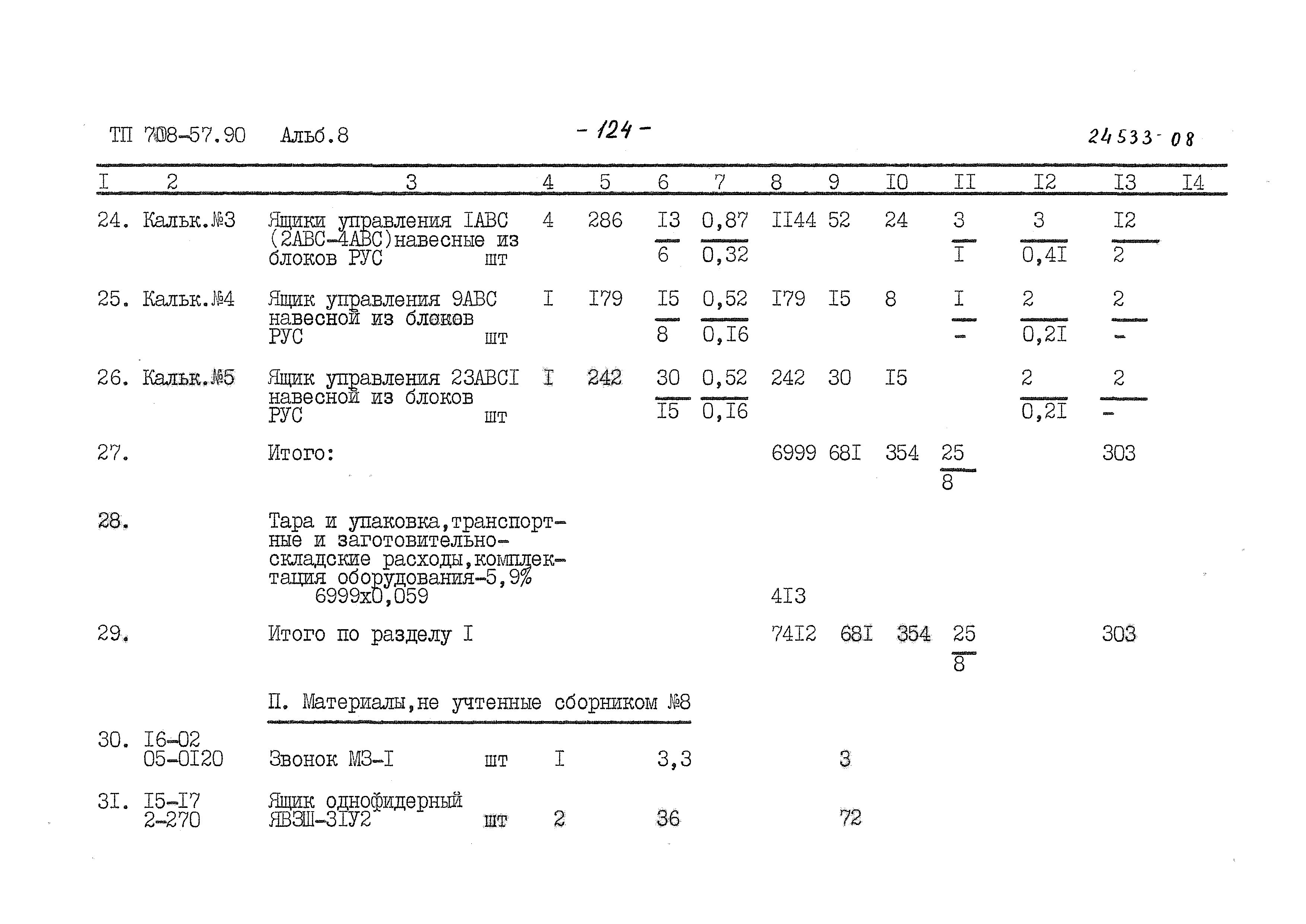 Типовой проект 708-57.90